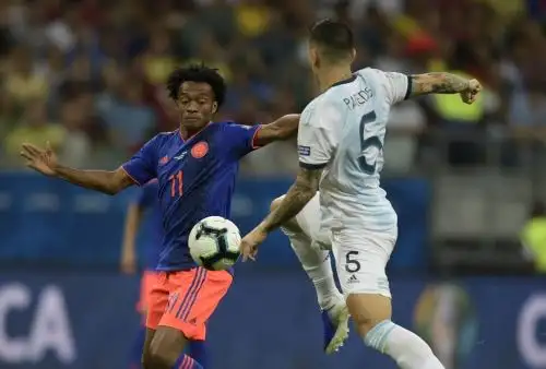 Guillermo Cuadrado comandará a la selección colombiana que busca acabar con la sequía de goles