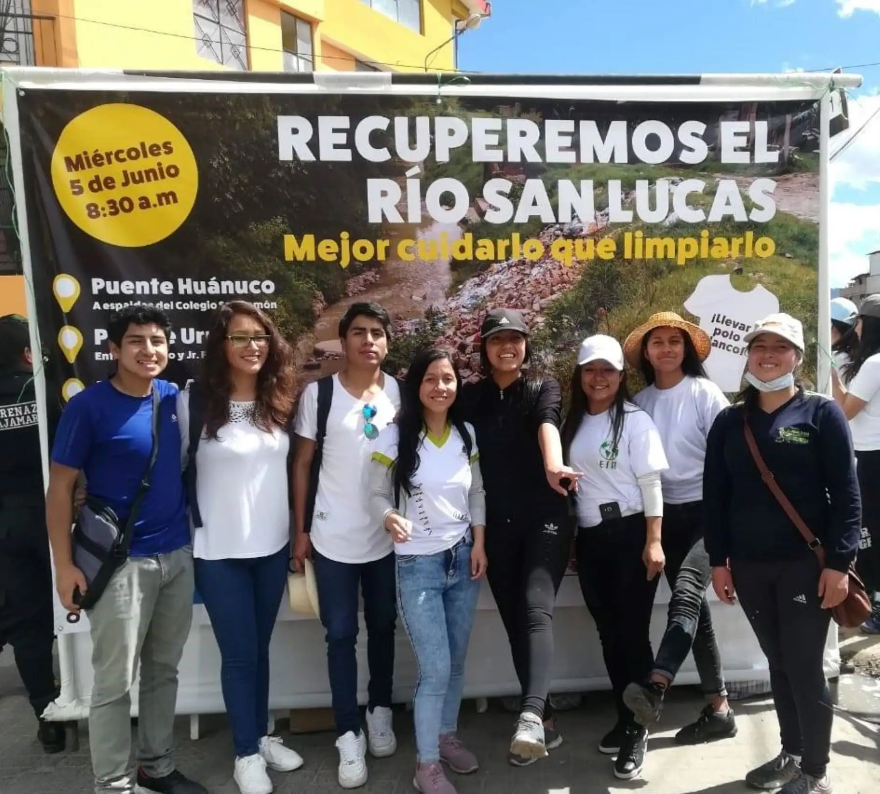 Conoce a Rayza Goicochea, la talentosa ingeniera ambiental cajamarquina que lidera una campaña para evitar el arrojo de basura y la contaminación de ríos. ANDINA/Difusión
