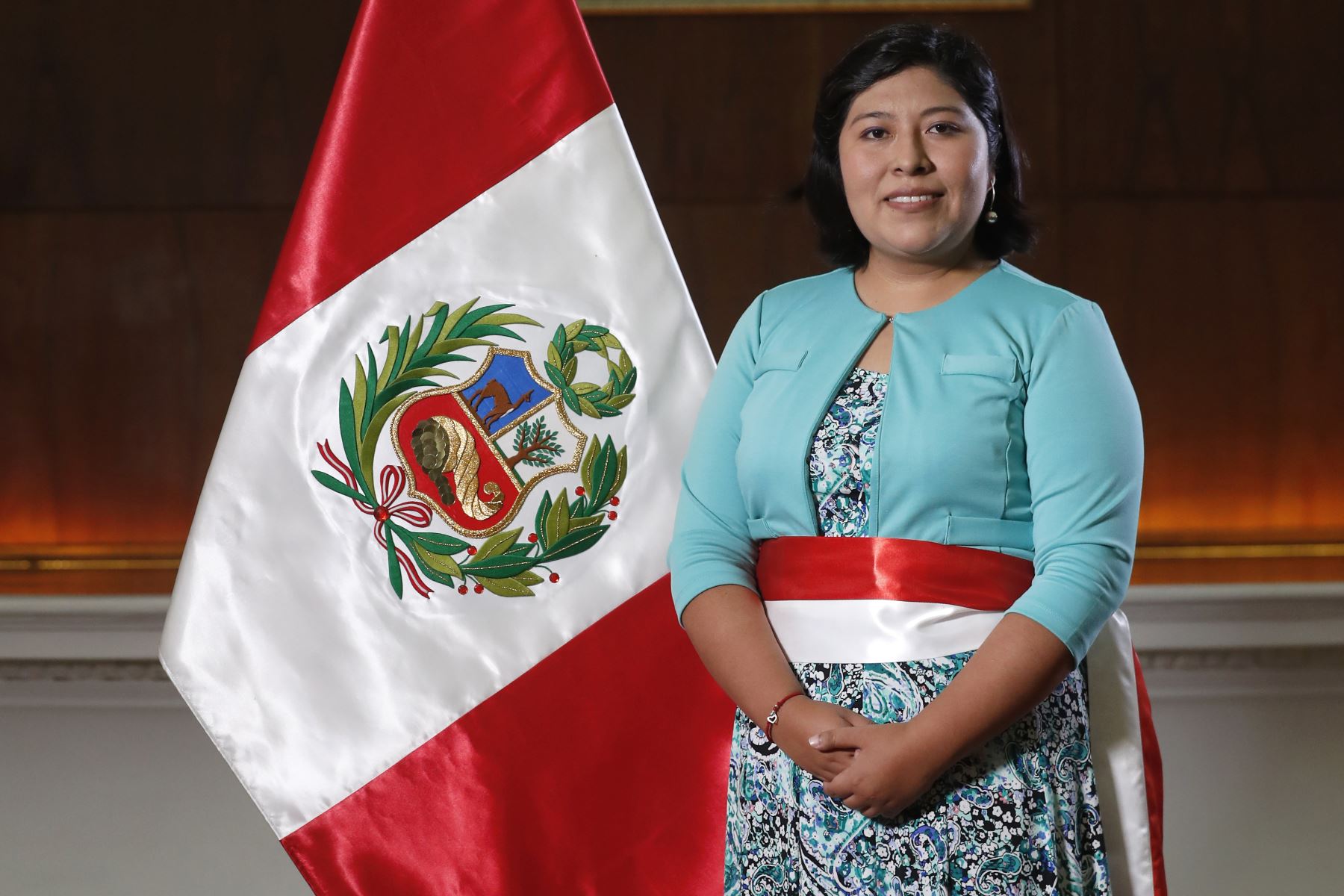 Betssy Betsabe Chávez, juramenta como ministra de Trabajo y Promoción del Empleo. Foto: ANDINA/Prensa Presidencia