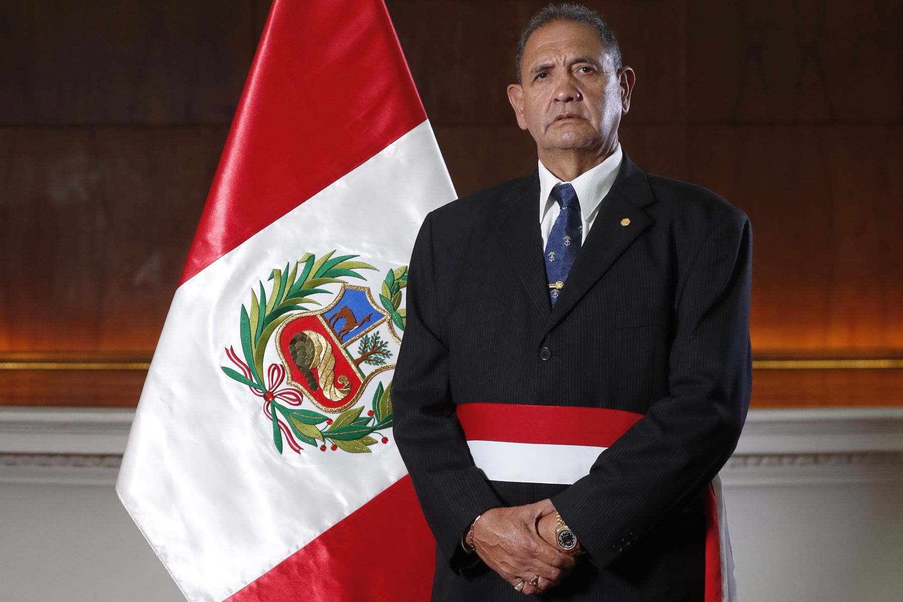 Jorge Luis Gavidia Arrascue, juramenta como ministro de Defensa. Foto: ANDINA/Prensa Presidencia