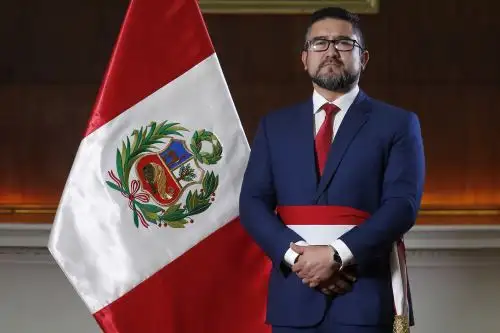 Geiner Alvarado López fue ratificado como ministro de Vivienda, Construcción y Saneamiento. Foto: ANDINA/Prensa Presidencia