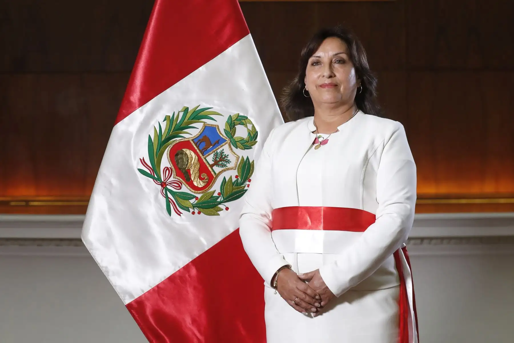 El presidente de la República, Pedro Castillo, ratificó como titular del Midis a Dina Boluarte Zegarra. ANDINA/Prensa Presidencia