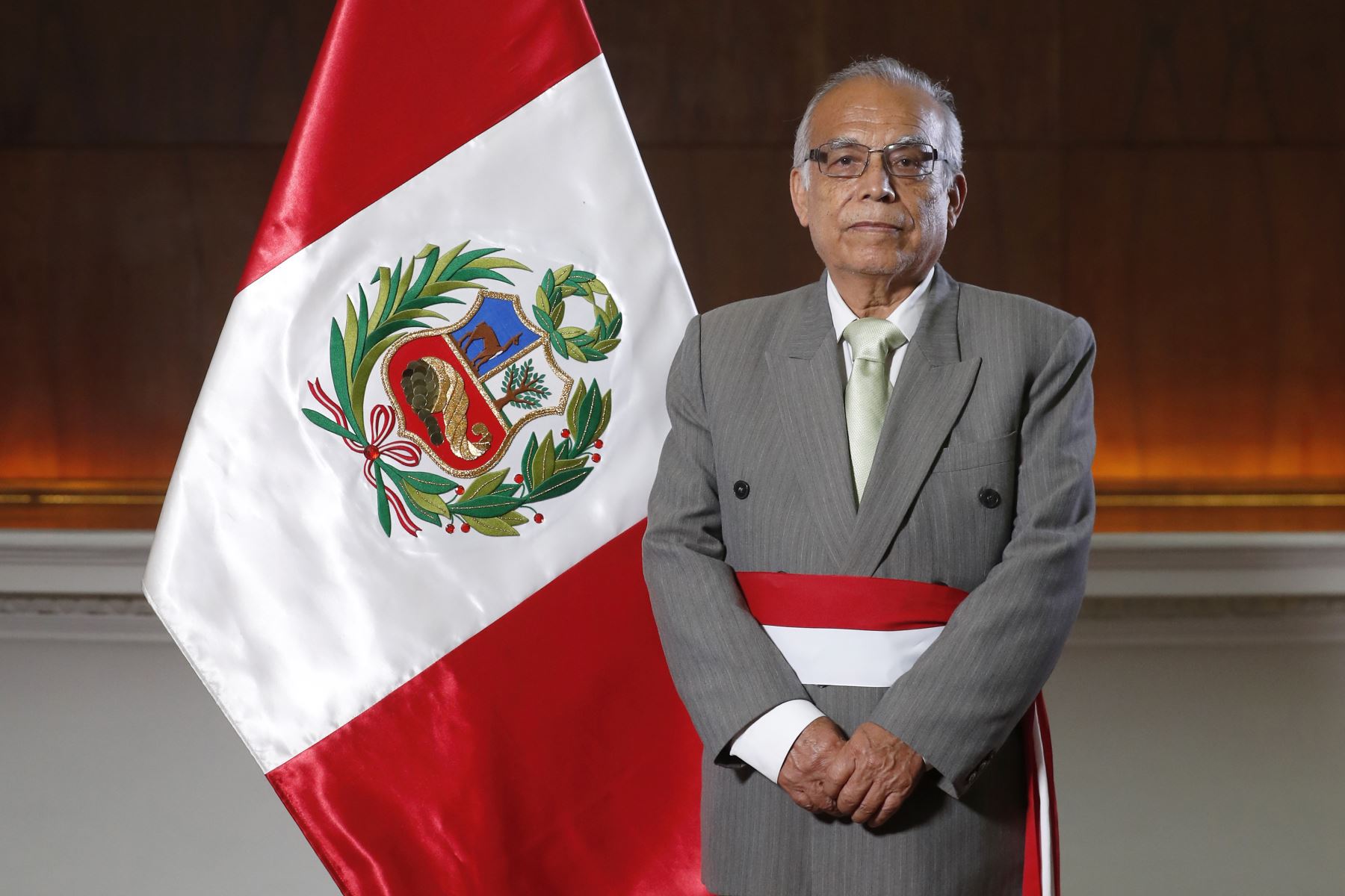 Aníbal Torres Vásquez, juramenta como ministro de Justicia y Derechos Humanos. Foto: ANDINA/Prensa Presidencia