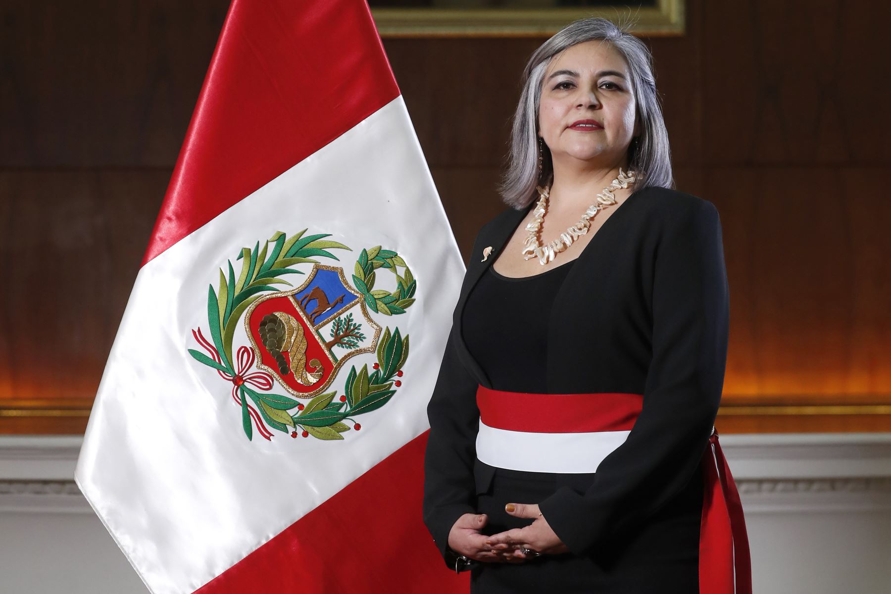 Alessandra Herrera Jara,juramenta como ministra de Energía y Minas. Foto: ANDINA/Prensa Presidencia