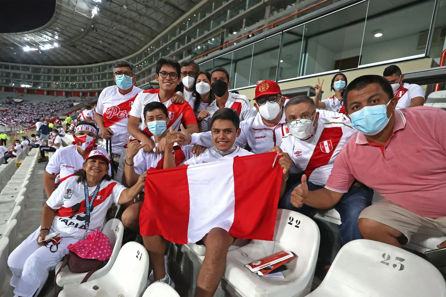 Crece el entusiasmo en hinchas peruanos previo al partido entre Perú y Ecuador en duelo clave por la clasificación a Catar 2022.
Foto: ANDINA/Vidal Tarqui
