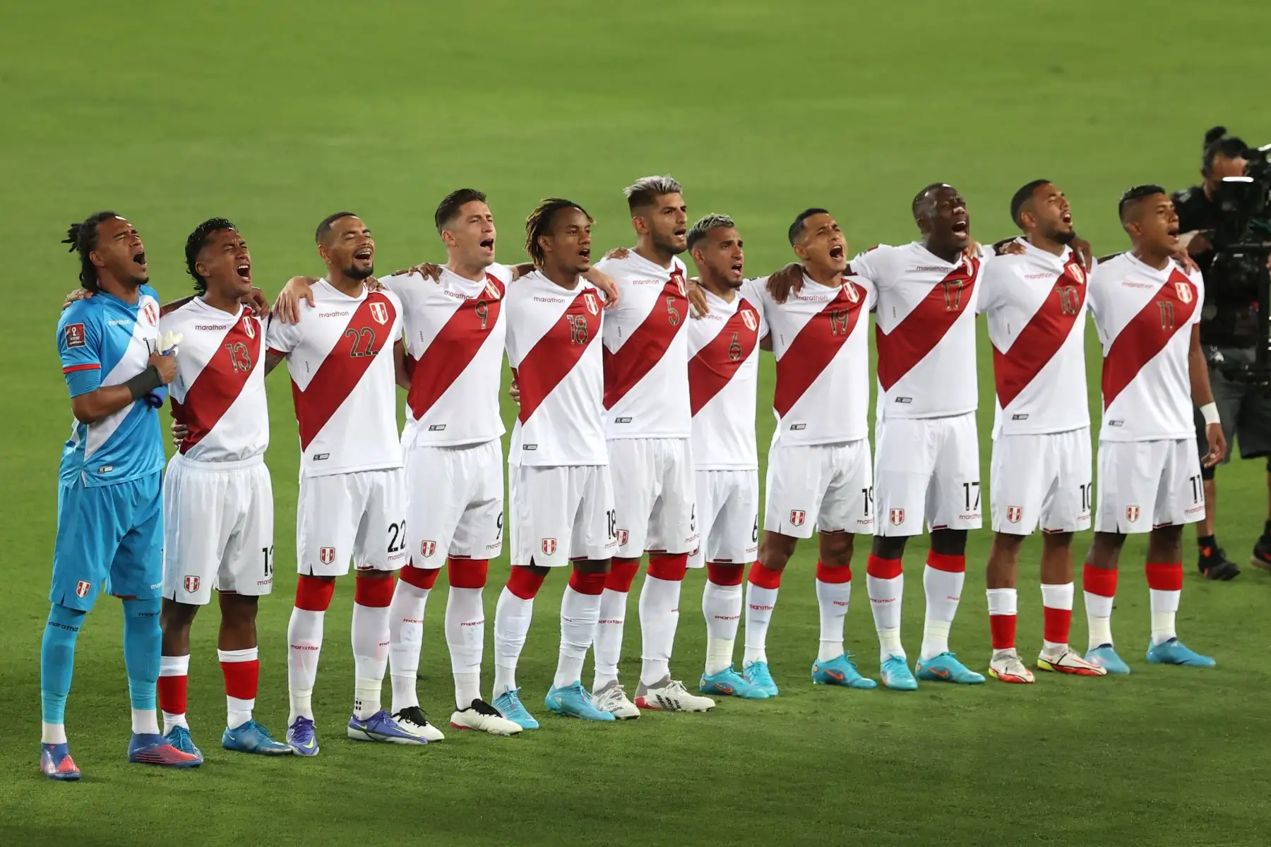 Selección Peruana enfrenta a la Selección de Ecuador, en un partido de las eliminatorias sudamericanas para el Mundial de Qatar 2022  en el Estadio Nacional en Lima.
Foto: ANDINA/Vidal Tarqui