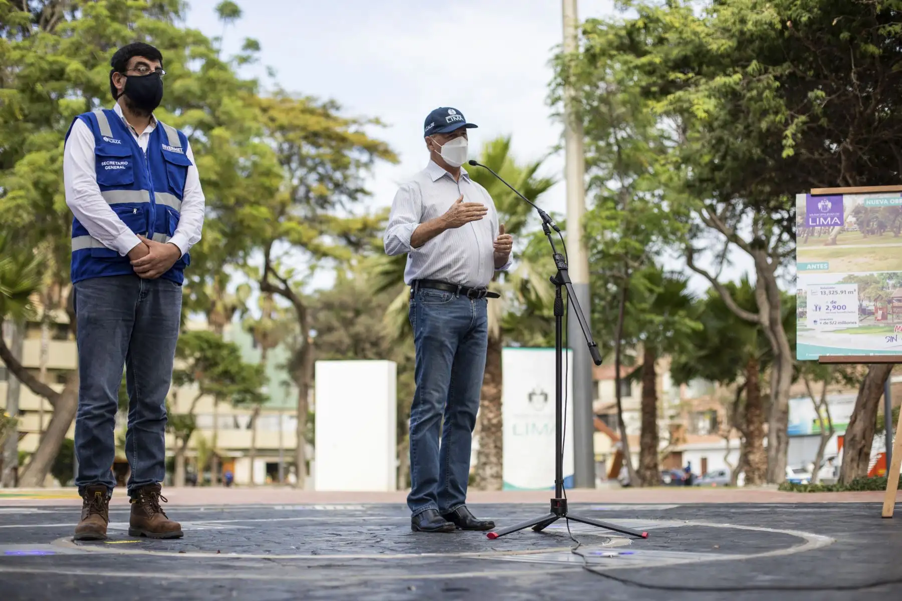 La obra ejecutada por la Municipalidad de Lima, a través del Fondo Metropolitano de Inversiones (Invermet), beneficiará a más de 5 mil personas, que contarán con una zona segura, moderna y en óptimas condiciones para realizar diferentes actividades físicas y recreativas. Foto: MuniLima