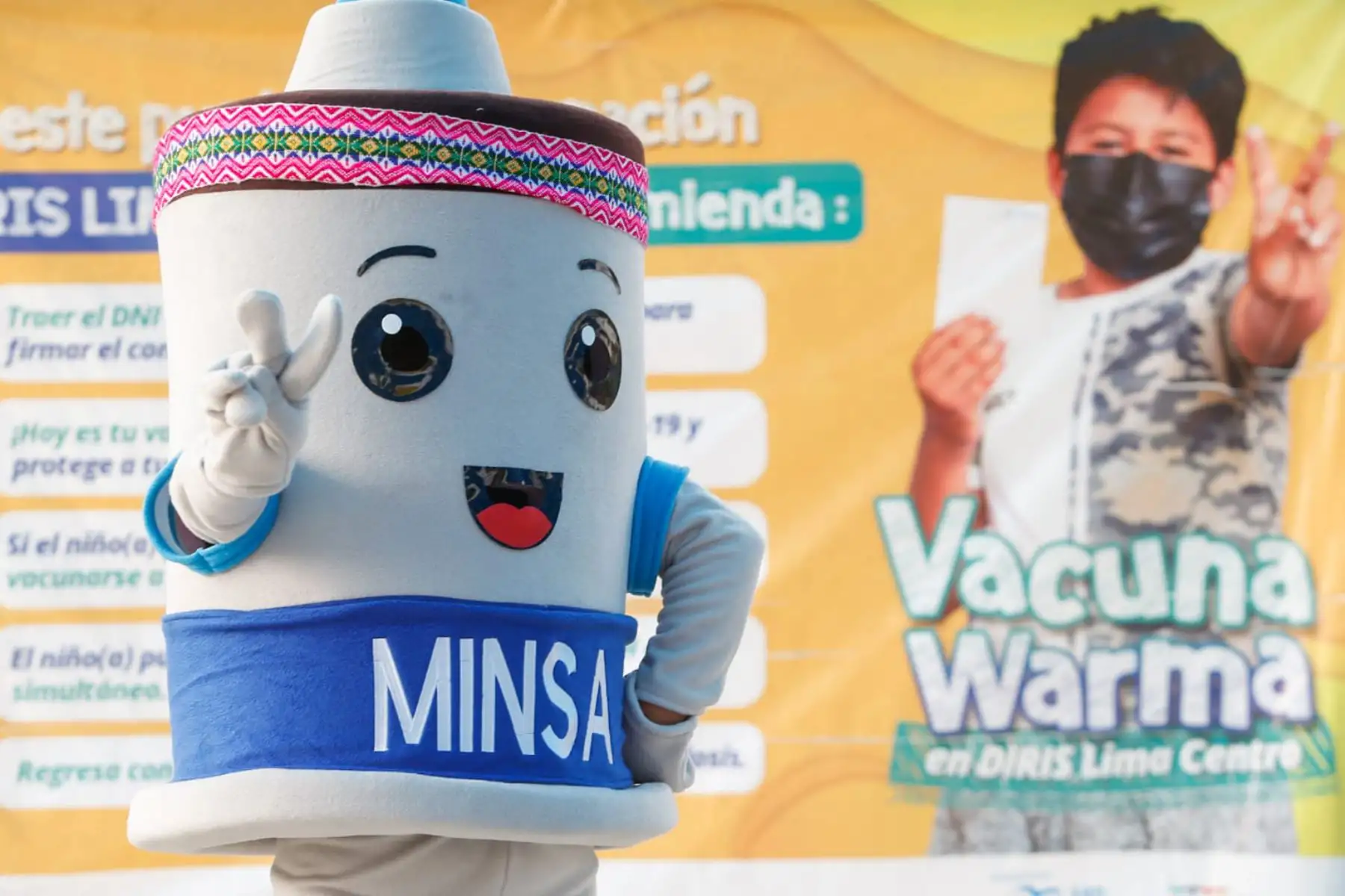 La vacuna que se administra a los niños constituye 0.2 mililitros que se les administra a los menores comprendidos entre los 5 a los 11 años. ANDINA/Difusión