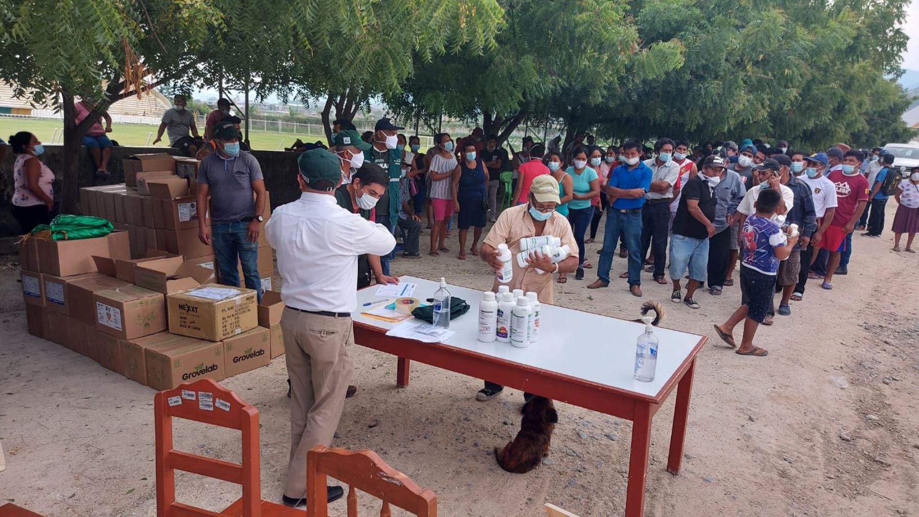 Amazonas: Agro Rural entregó bienes e insumos a familias agricultoras afectadas por sismo