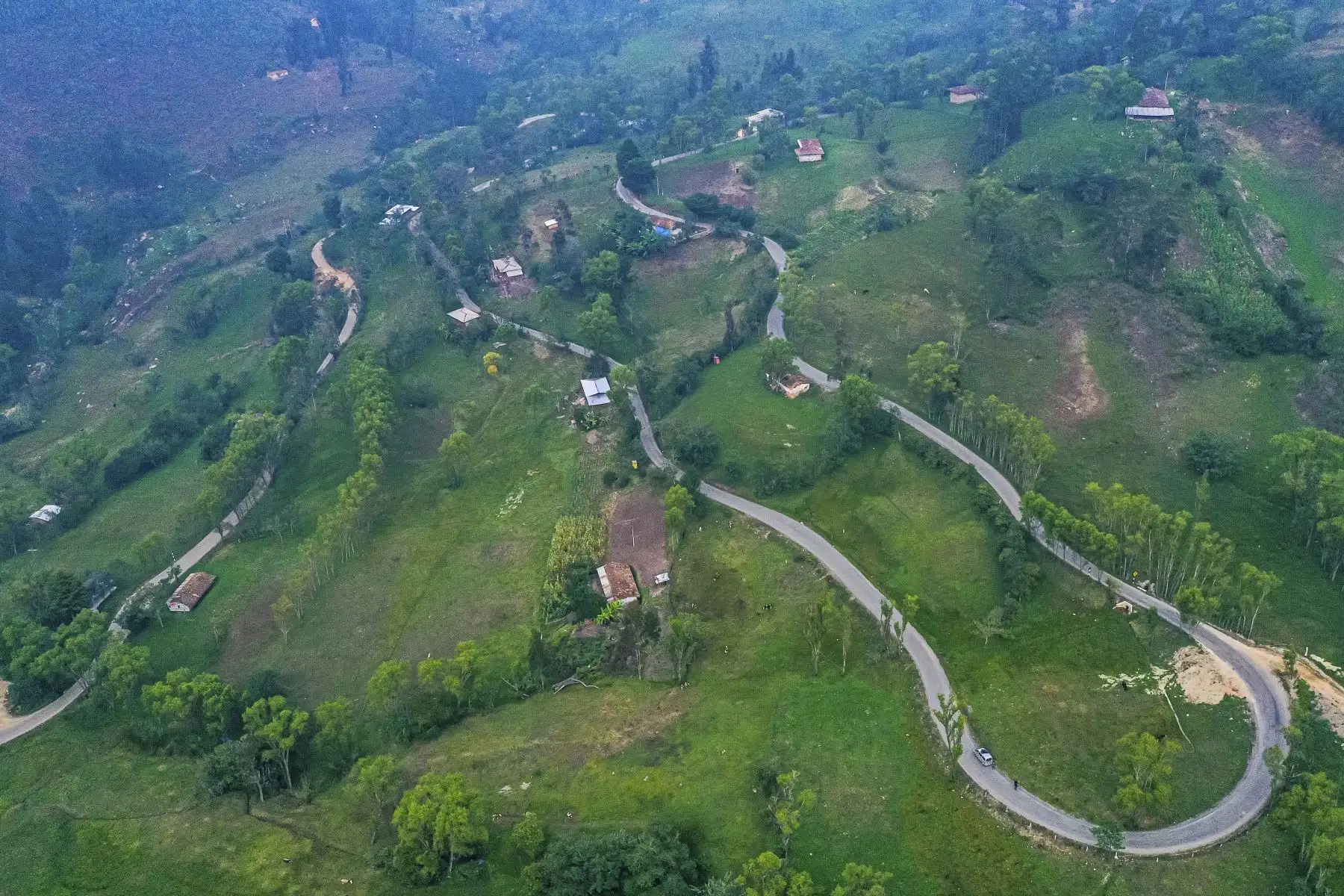 Ministerio de Transportes y Comunicaciones anunció el mejoramiento y conservación del corredor Cutervo, Sócota–San Andrés–Santo Tomás- Pimpingos–Cuyca en la región de Cajamarca, en el marco del aniversario del Distrito de Sócota. Foto: ANDINA/MTC
