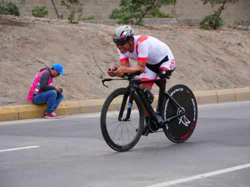 El peruano Israel Hilario es una de las figuras del paraciclismo mundial. Foto: Cortesía