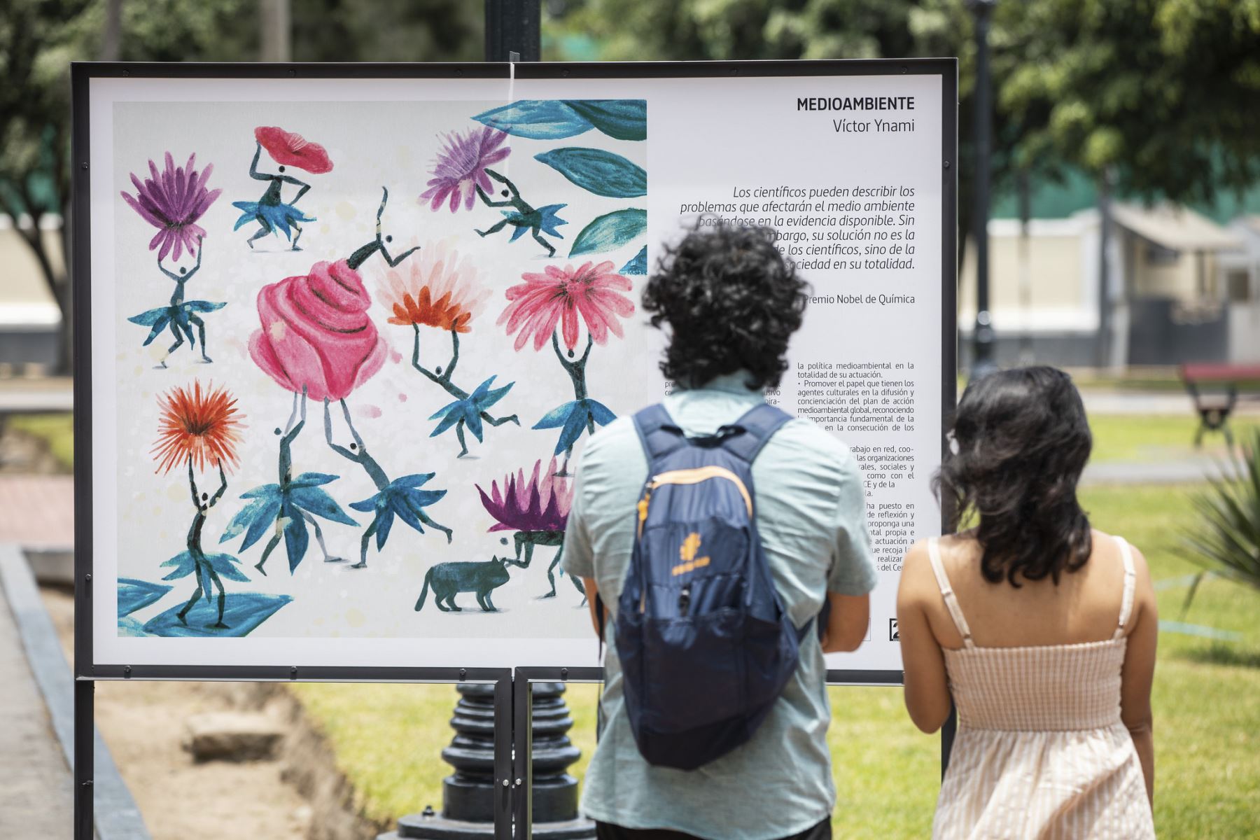 Los ciudadanos podrán visitar la exhibición hasta el 31 de marzo en el parque Washington del Cercado de Lima (cruce del Jr. Natalio Sánchez y la Av. Arequipa, a la altura de la cuadra, en Santa Beatriz). ANDINA/ Municipalidad de Lima