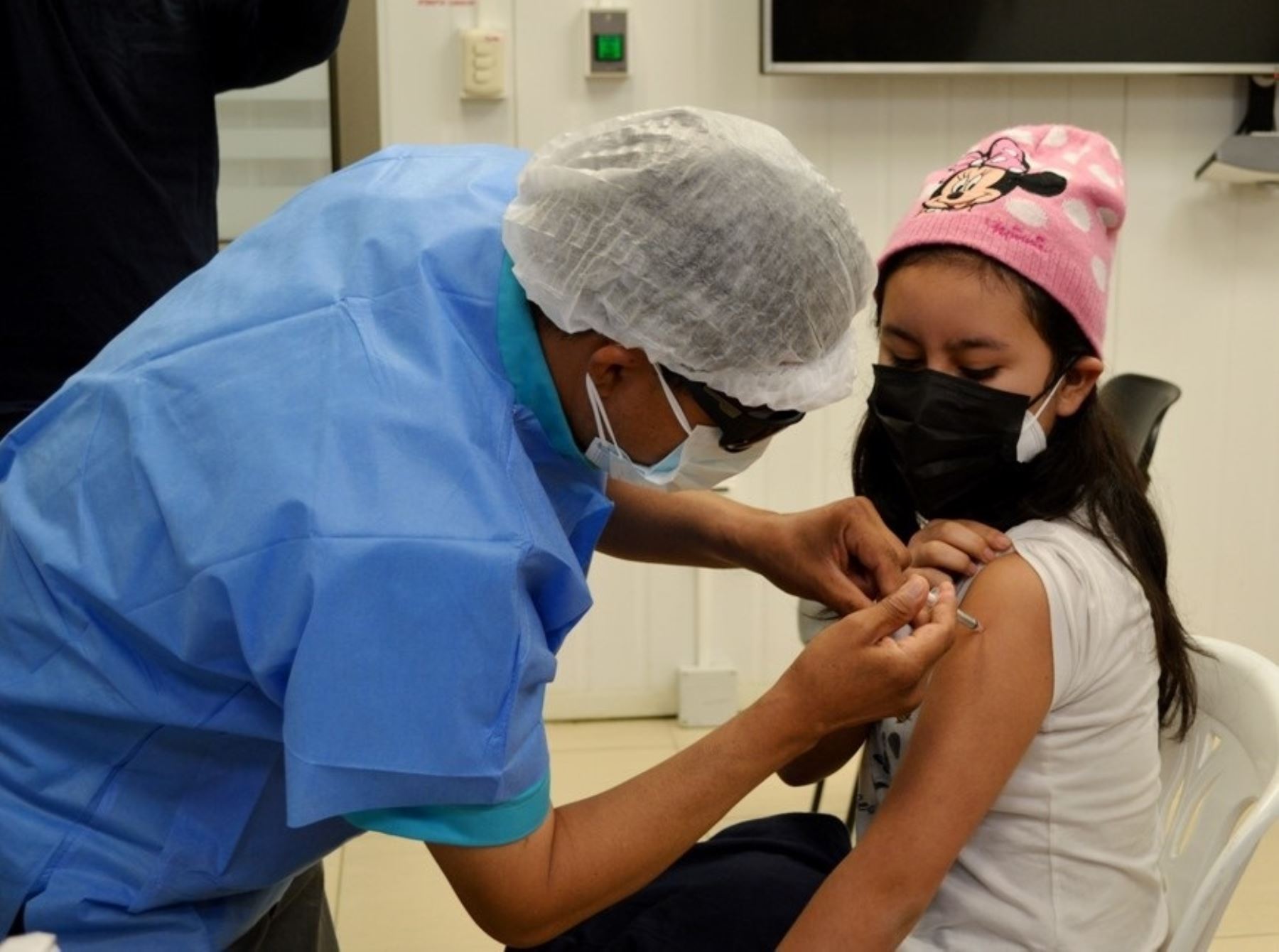 Más de 31,500 niños mayores de 5 años de edad ya han recibido la vacuna contra el covid-19 en la región Cajamarca y el objetivo es continuar con la inmunización de más menores antes del inicio del año escolar.. ANDINA/Difusión