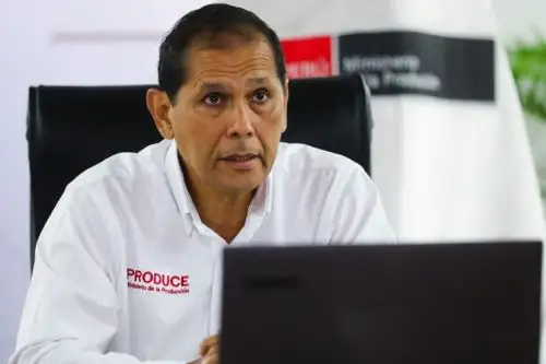Jorge Prado Palomino, ministro de la Producción. ANDINA/Difusión