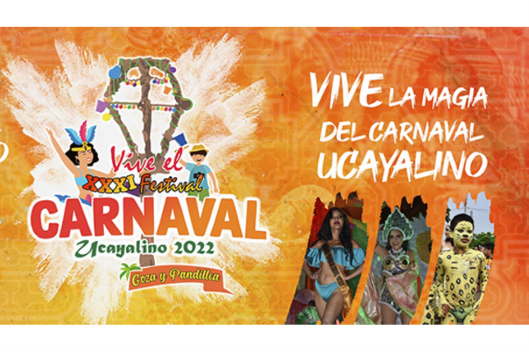 El XXXI Festival Carnaval Ucayalino 2022 se llevará a cabo del 12 de febrero al 6 de marzo. Foto: ANDINA/Difusión