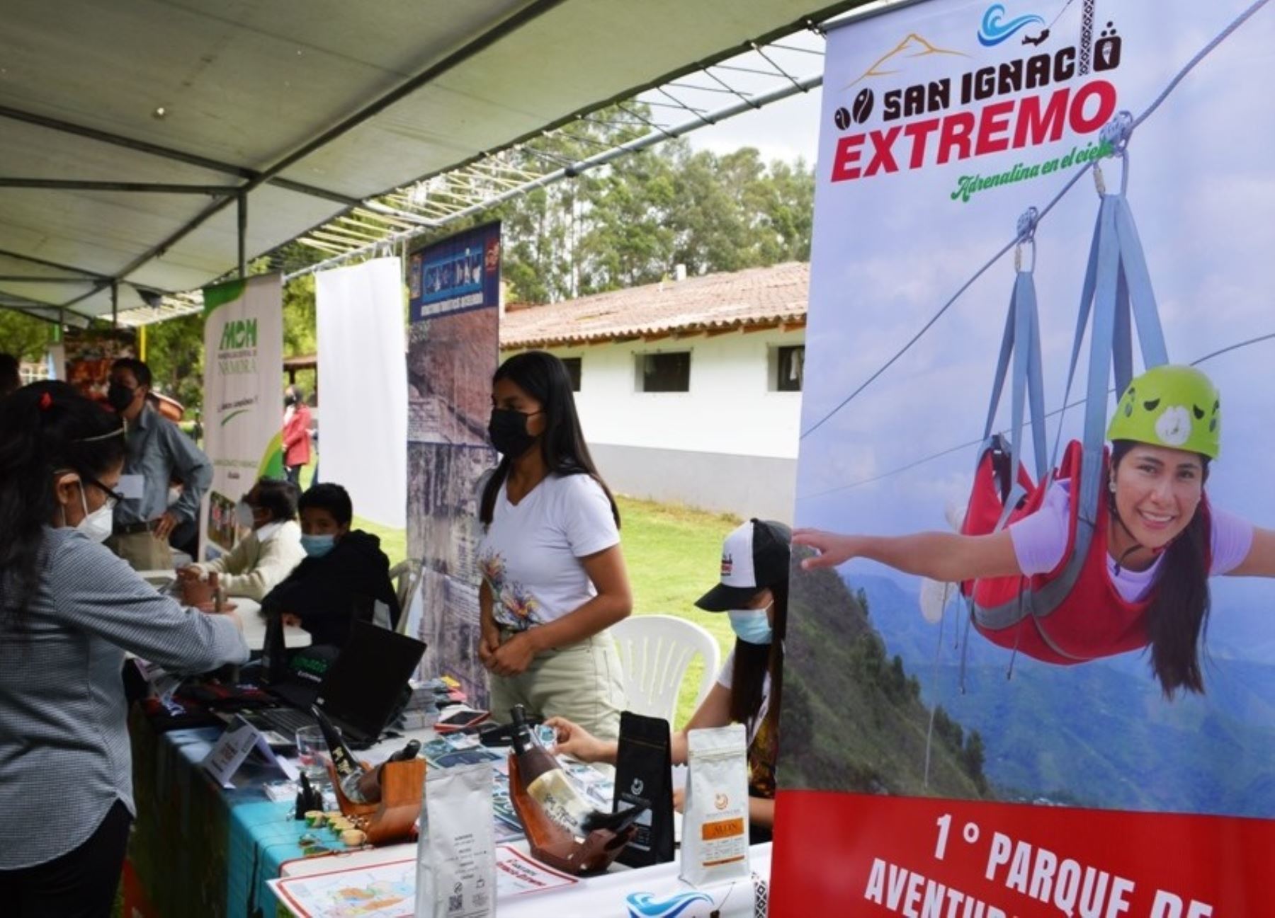 Emprendedores de Cajamarca presentan oferta turística en feria regional itinerante. ANDINA/Difusión