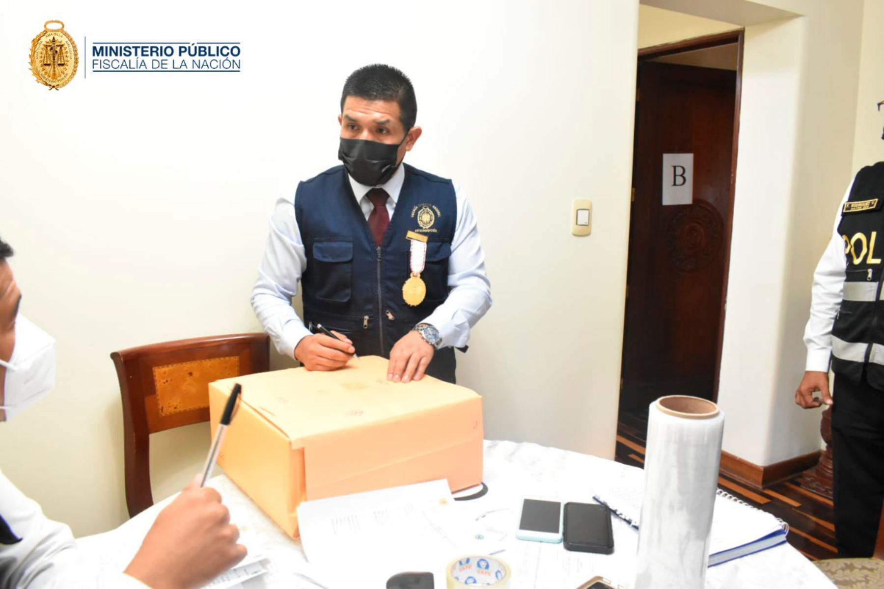 Fiscalía Anticorrupción realiza megaoperativo por caso Petroperú. Foto: ANDINA/@FiscaliaPeru.