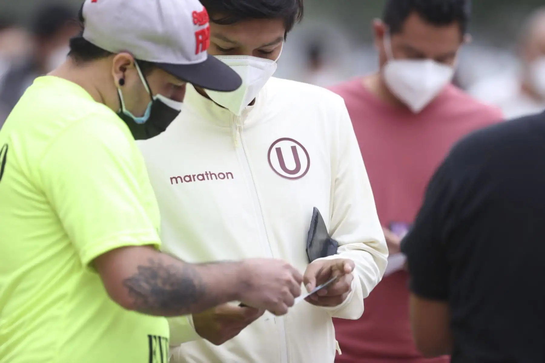 Estadio Monumental abrió sus tribunas al público en el partido entre Universitario y San Martín. Desde este 11 de febrero los hinchas podrán ver los partidos desde las tribunas. Se ha confirmado que el aforo en los estadios para eventos deportivos se incrementó hasta el 70 % en las provincias en nivel de alerta alto por la pandemia de covid-19.  Foto: ANDINA/Jhonel Rodriguez