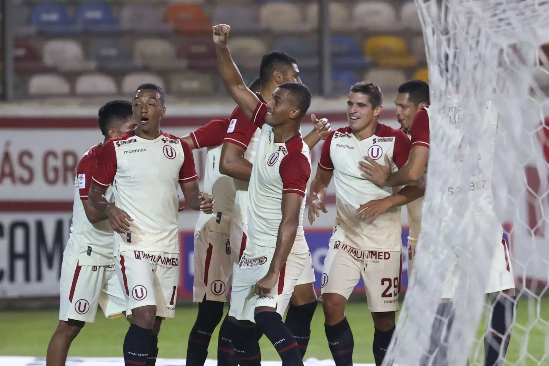 Universitario de Deportes se enfrenta a Universidad San Martín en el Estadio Monumental de Ate en un partido que abre la segunda jornada de la Fase 1 de la Liga 1 2022. Foto: ANDINA/Jhonel Rodriguez