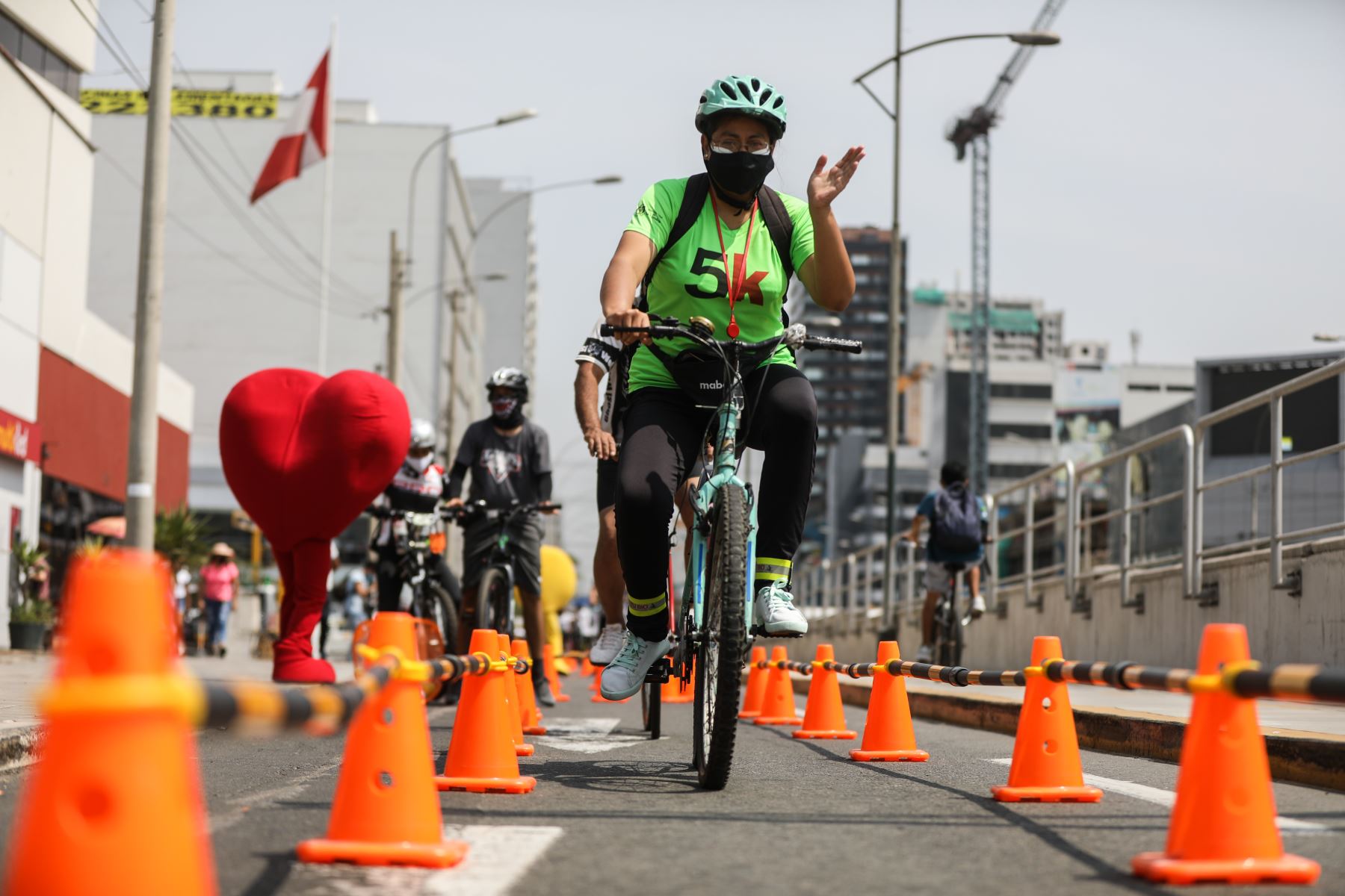 En pandemia aumentó el uso de la bicicleta como medio de transporte alternativo y no contaminante. Foto: MML/Difusión.
