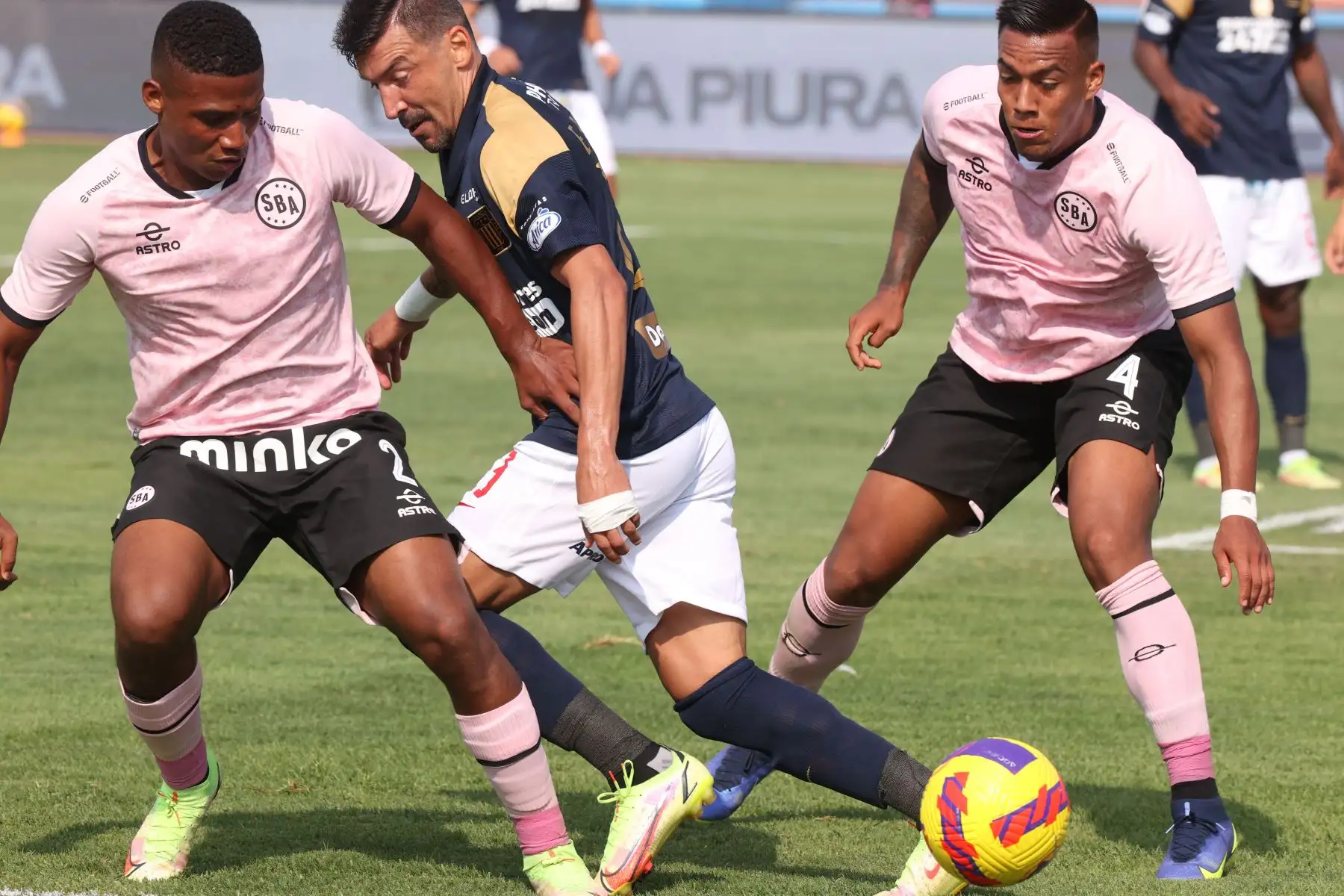 Alianza Lima y  Sport Boys se enfrentan por la segunda fecha de la Liga 1 en el Miguel Grau del Callao. Foto: Liga 1
Foto: ANDINA/Vidal Tarqui