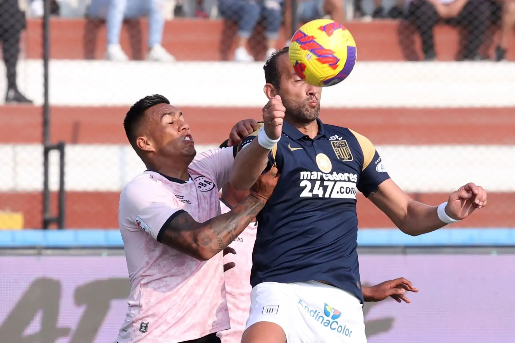 Alianza Lima y  Sport Boys se enfrentan por la segunda fecha de la Liga 1 en el Miguel Grau del Callao. Foto: Liga 1
Foto: ANDINA/Vidal Tarqui