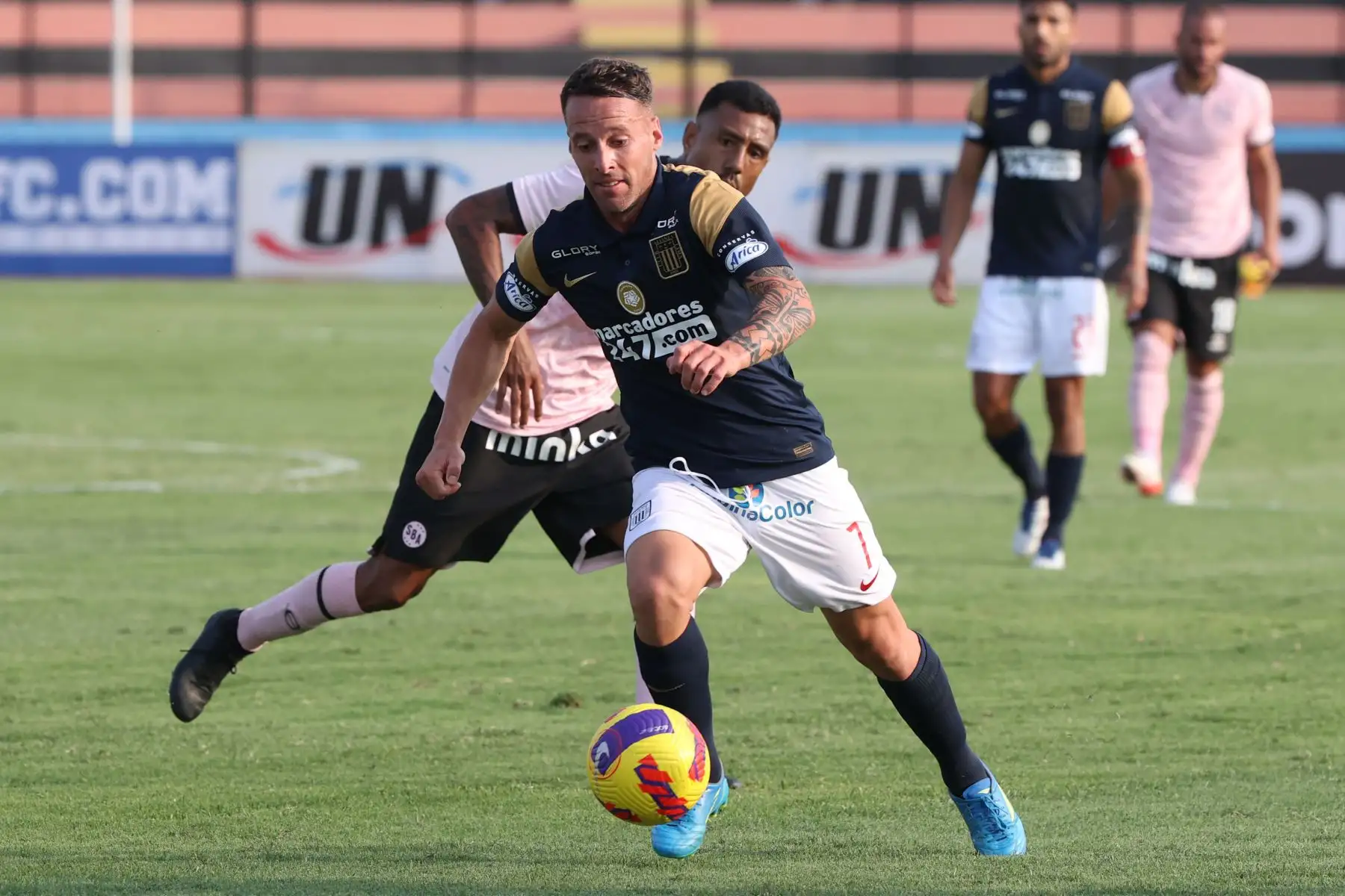 Alianza Lima y  Sport Boys se enfrentan por la segunda fecha de la Liga 1 en el Miguel Grau del Callao. Foto: Liga 1
Foto: ANDINA/Vidal Tarqui