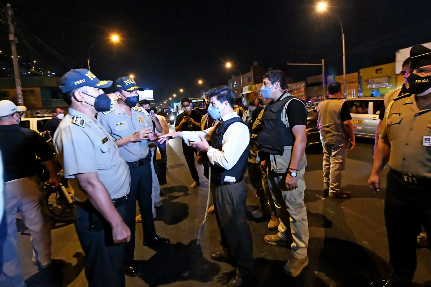 Presidente Pedro Castillo participa del balance de resultados de los operativos realizados en las últimas 72 horas por la Policía Nacional.
Foto: ANDINA/Prensa Presidencia