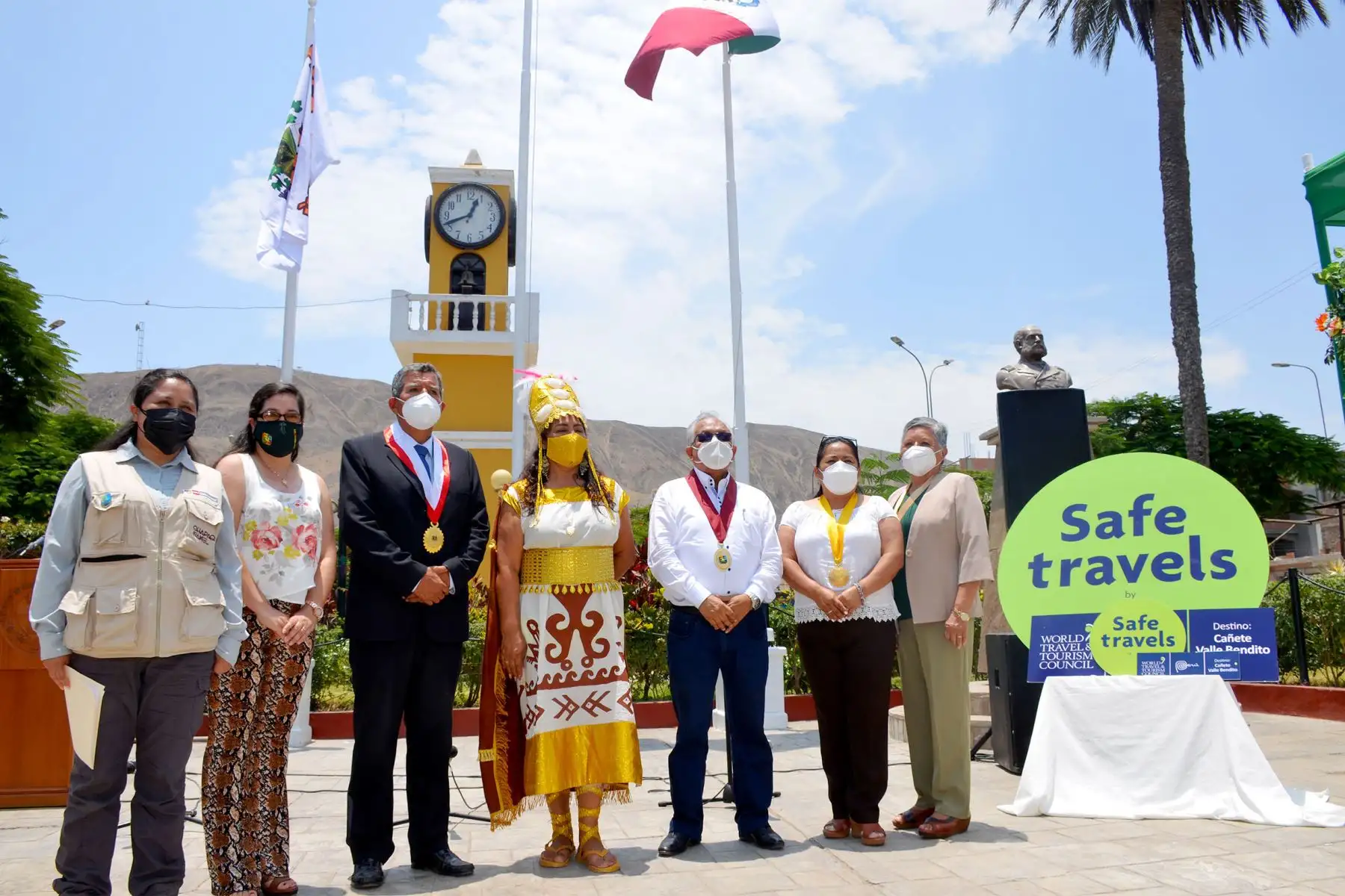 El destino turístico Cañete, valle bendito recibió el sello internacional Safe Travels. Foto: ANDINA/Gore Lima
