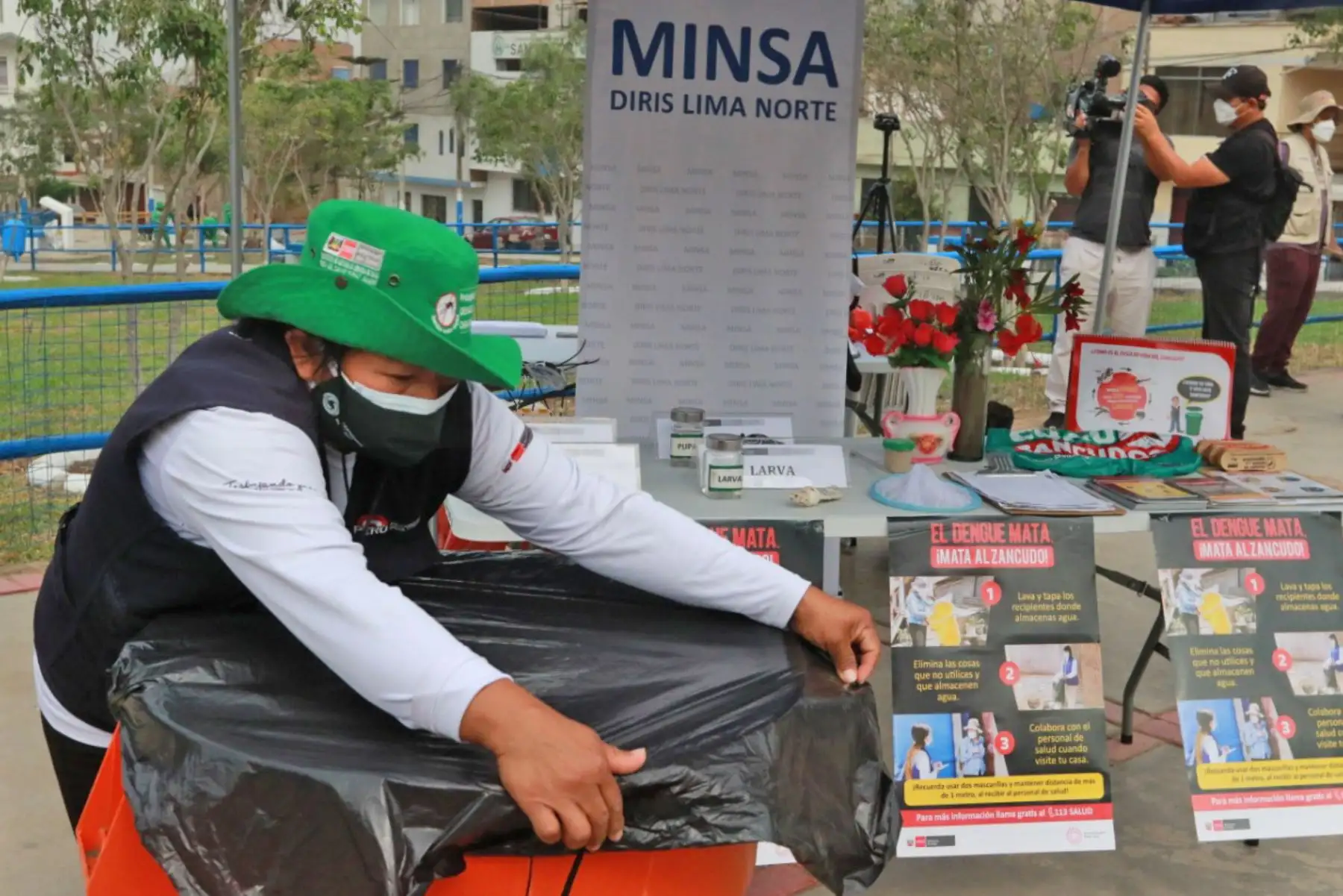 Minsa lanza plan de acción de vigilancia y control para la prevención del dengue, zika y chikungunya en Lima Norte, para desplegar un plan de vigilancia y control contra el dengue, zika y chikungunya. Foto: ANDINA/ Héctor Vinces