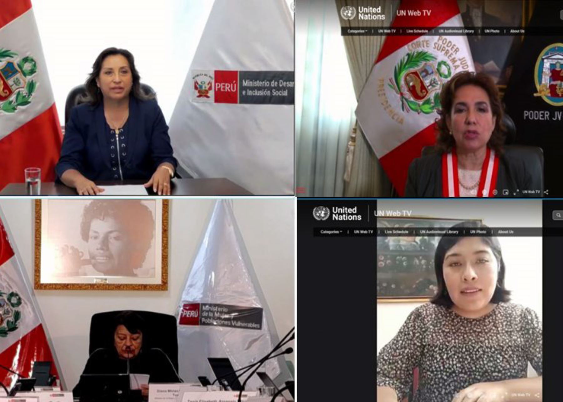 Perú confirma su compromiso con eliminación de la discriminación contra la mujer
