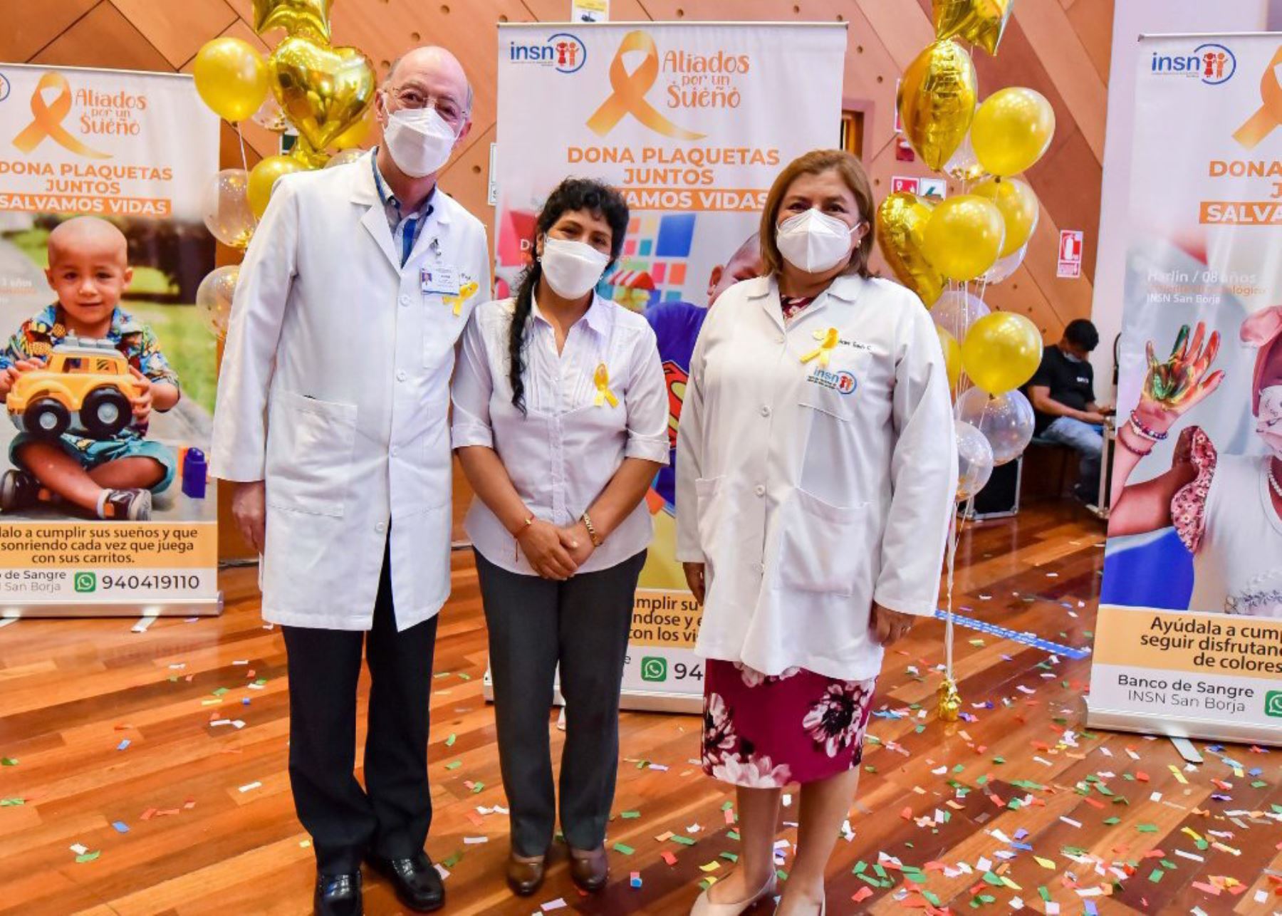 Primera dama, Lilia Paredes, pide sumarse a campaña de lucha contra el cáncer infantil