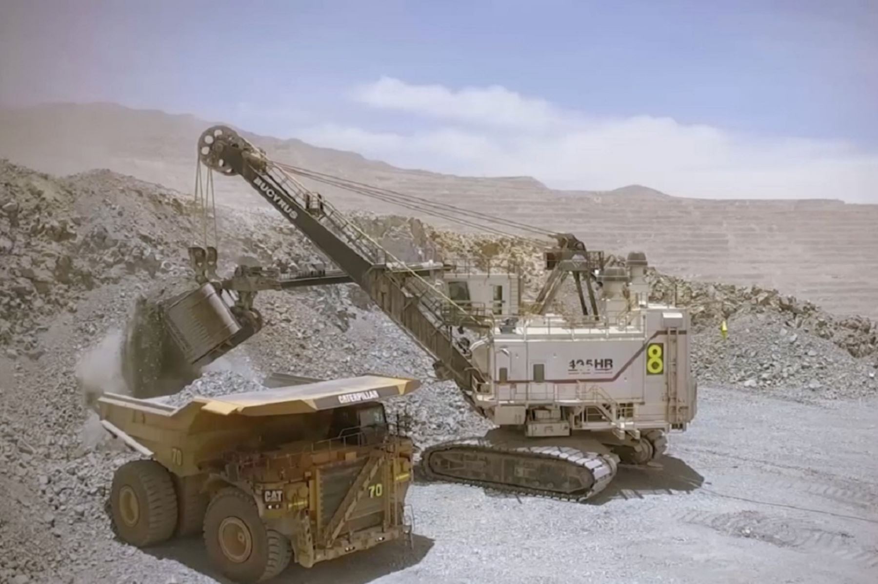 La minería es una de las actividades más importantes de la economía peruana. Cortesía