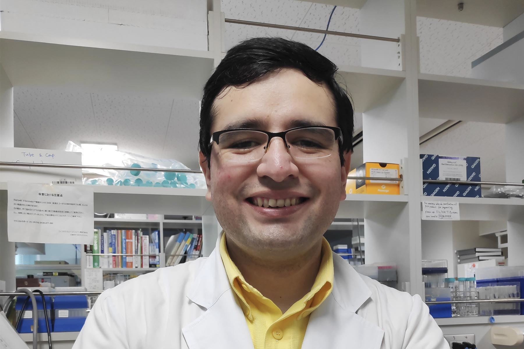 El ingeniero biotecnólogo José Luis Málaga Granda realizó su investigación en la Universidad de Tohoku (Japón), y tuvo una colaboración con la UPCH.