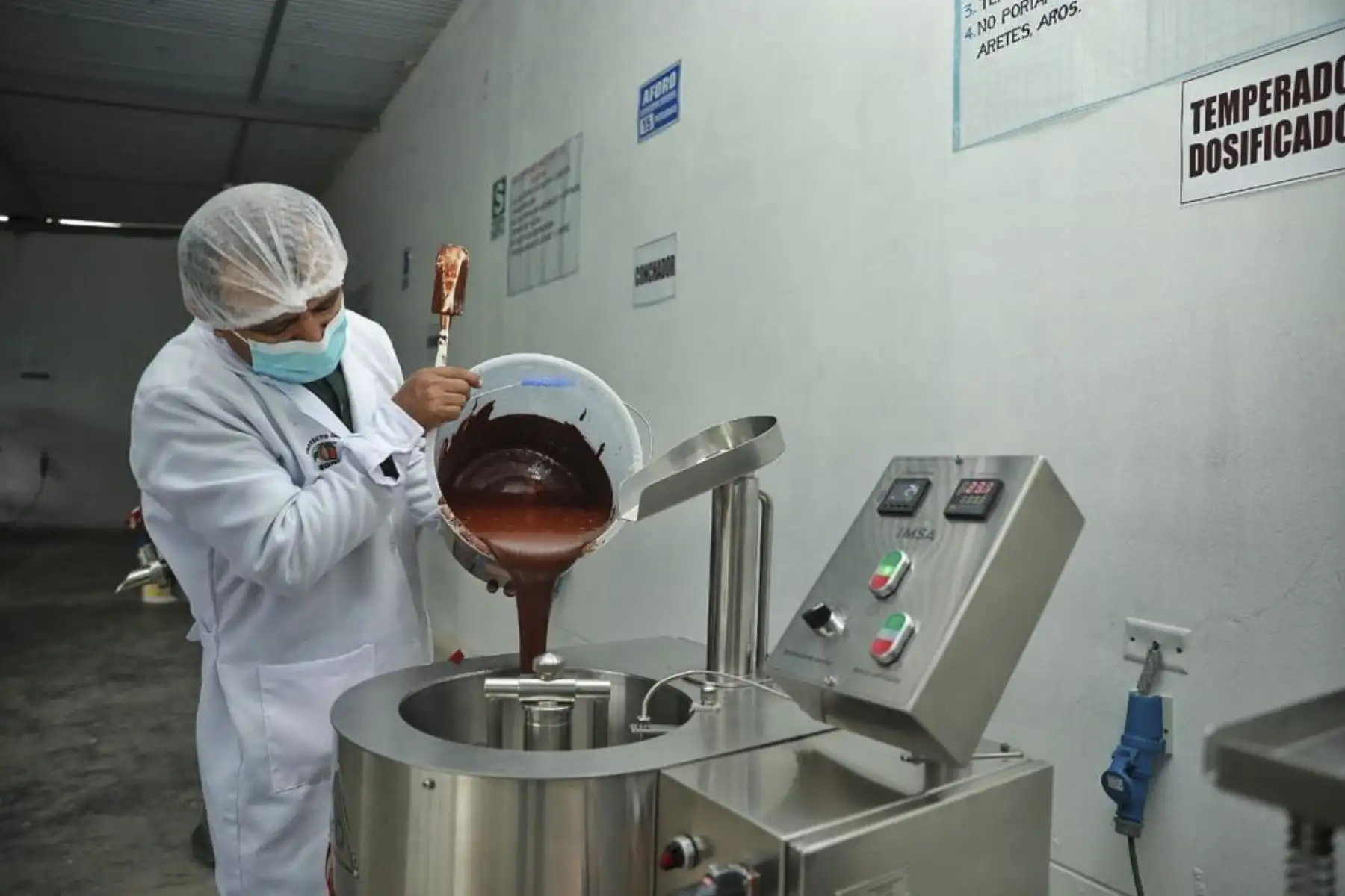 El módulo de procesamiento de cacao está valorizado en S/ 224,130 y cuenta con una capacidad de producción de 16 toneladas de grano por año. Foto: ANDINA/Difusión