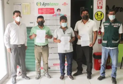 A través del Programa de Financiamiento para las Cadenas Productivas Forestales no Maderables en Madre de Dios, el Fondo Agroperú otorgó los primeros créditos a seis concesionarios castañeros y a tres productores de la comunidad nativa Tres Islas, por un monto total de 134,000 soles.