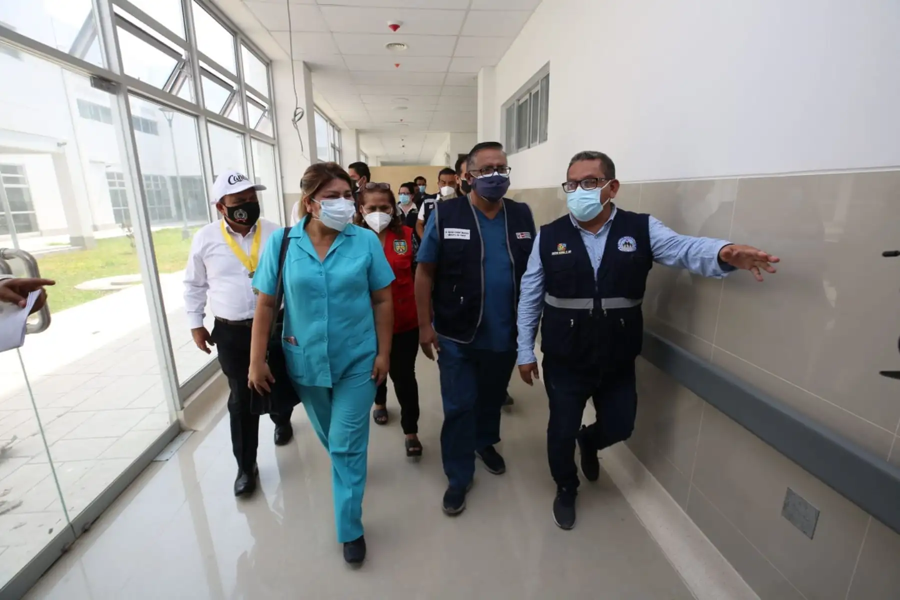 El Hospital regional se encuentra actualmente a un 96% de ejecución de infraestructura y a un 100% en equipamiento. Cabe resaltar que este hospital cuenta con las características de un centro nivel I-IV. Foto: Minsa