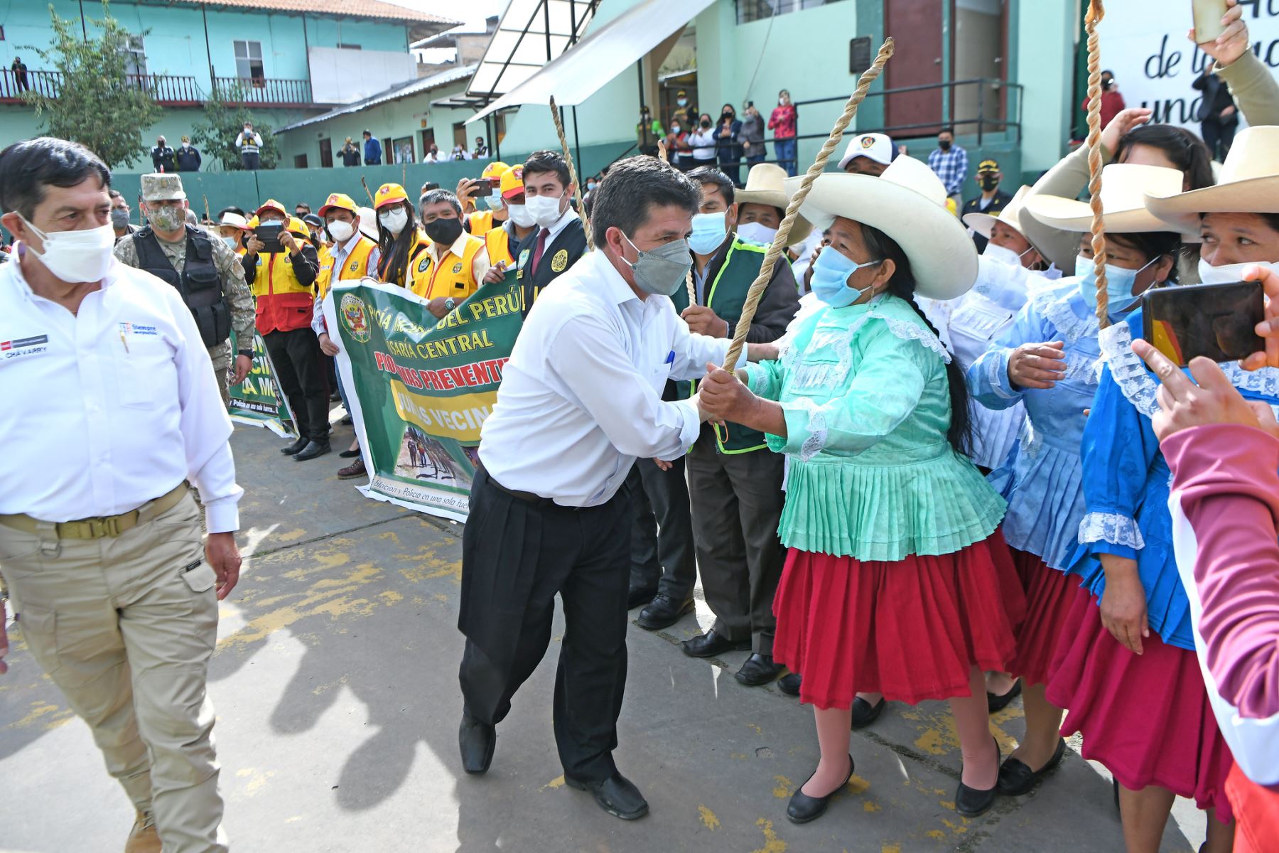 Región Cajamarca expuso a las autoridades un mapeo sobre los puntos críticos y riesgosos denrtro de la inseguridad ciudadana y la necesidad de trabajar todos unidos.ANDINA/Prensa Presidencia