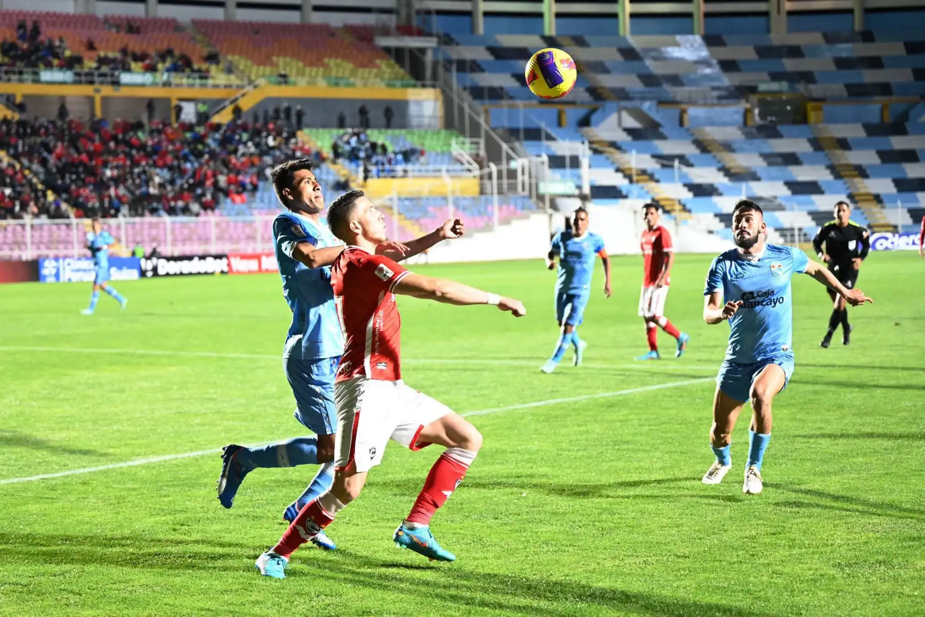 Cienciano  y la Asociación Deportiva Tarma se enfrentan en el estadio Inca Garcilaso de la Vega de Cusco por la fecha 3 de la Liga 1. 
Foto: @LigaFutProf