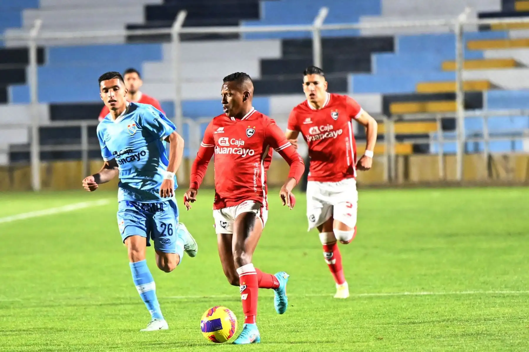 Cienciano  y la Asociación Deportiva Tarma se enfrentan en el estadio Inca Garcilaso de la Vega de Cusco por la fecha 3 de la Liga 1. 
Foto: @LigaFutProf