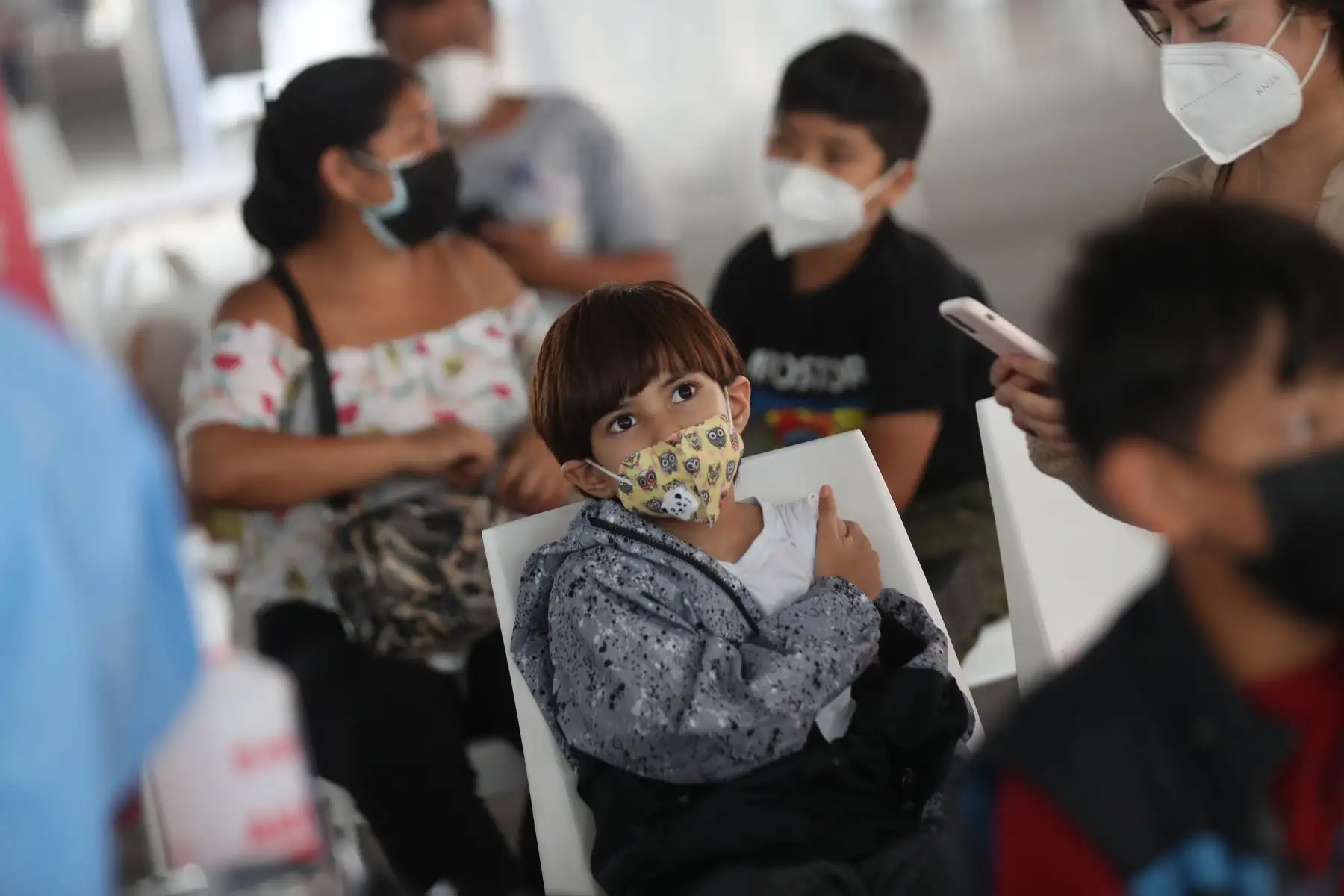 El 41% de los niños de 5 a 11 años ya ha recibido la primera dosis de la vacuna contra el covid-19, informó el Ministerio de Salud. Foto: ANDINA/ Carla Patiño