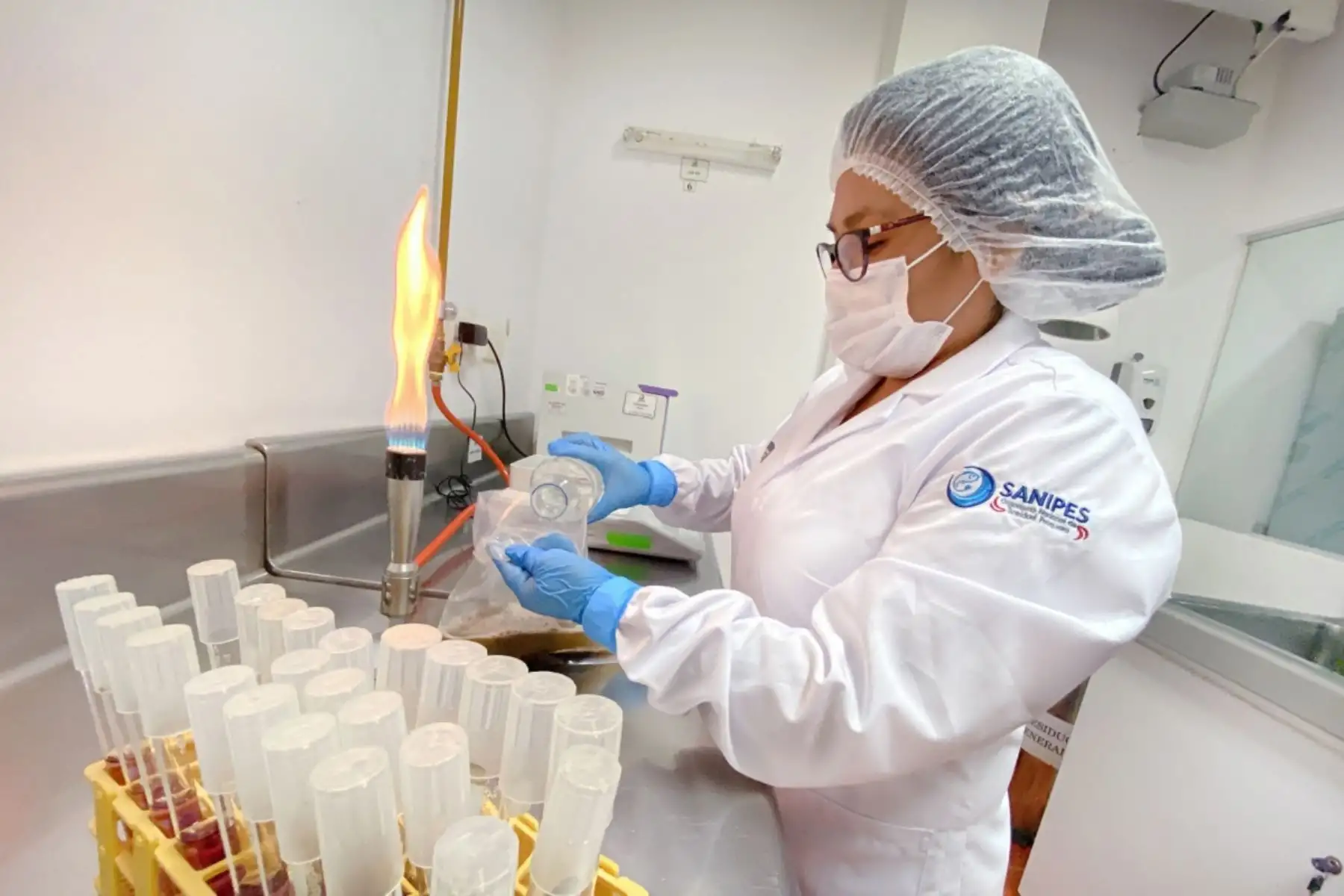 Laboratorio de Sanipes. Foto: Cortesía.
