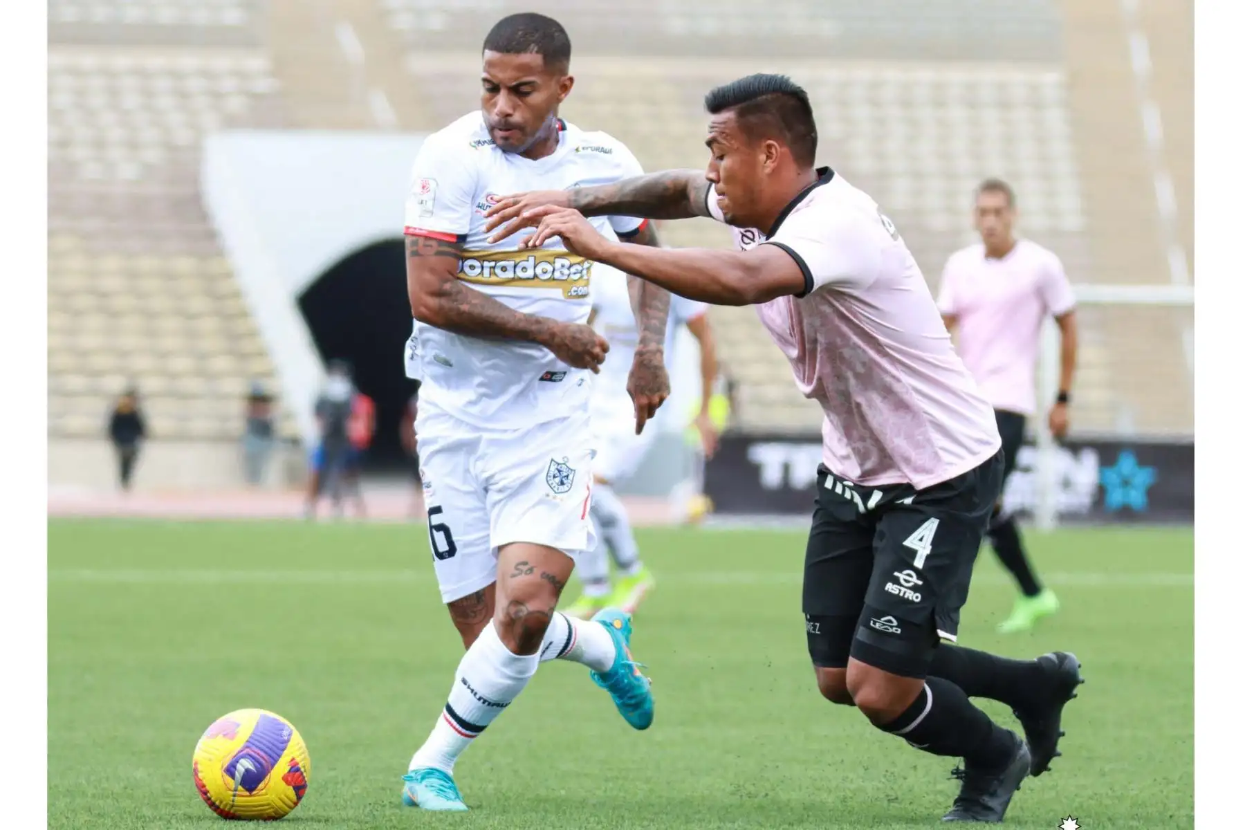 Sport Boys y Universidad  San Martín se enfrentan en el estadio San Marcos por la fecha 3 de la Liga 1. Foto: @Club_USMP