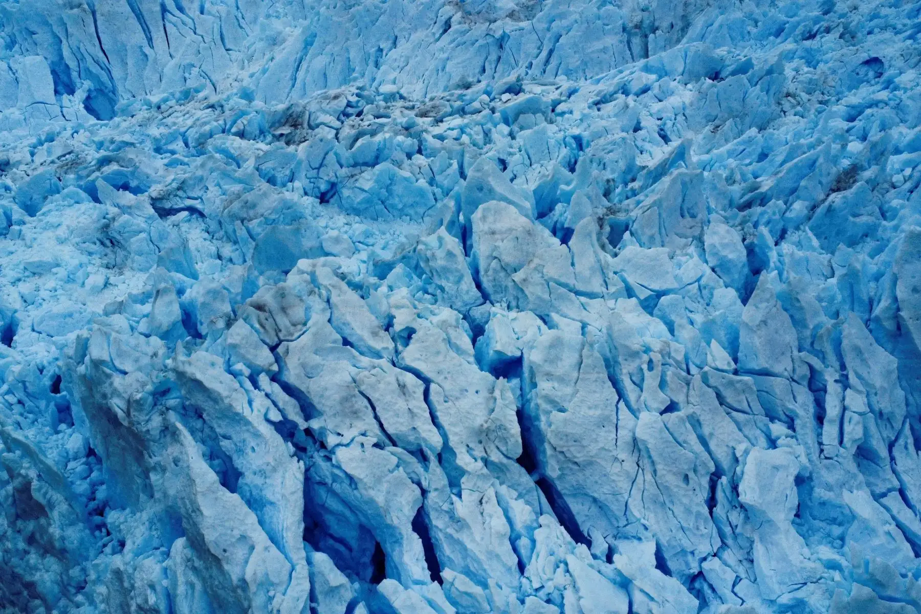 Fotografía aérea que muestra el glaciar San Rafael, parte de los Campos de Hielo Norte en el Parque Nacional Laguna San Rafael, en la sureña región de Aysén (Chile). Foto: EFE
