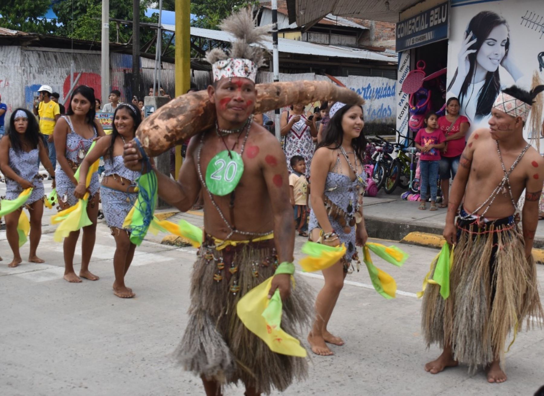 La ciudad de Atalaya, región Ucayali, celebra el Festival Intercultural Atalaya 2022 con participación de grupos artísticos y culturales. ANDINA/Difusión