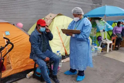 El albergue Niño de Jesús acoge a seis familiares de pacientes hospitalizados en el INSN-Breña. Foto: Difusión