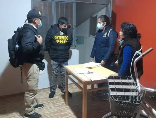 Fiscalía Anticorrupción de Junín ejecutó megaoperativo contra organización criminal que operaba en la Municipalidad de Huancayo y que era encabezada por exalcalde Henry López. Foto: Pedro Tinoco
