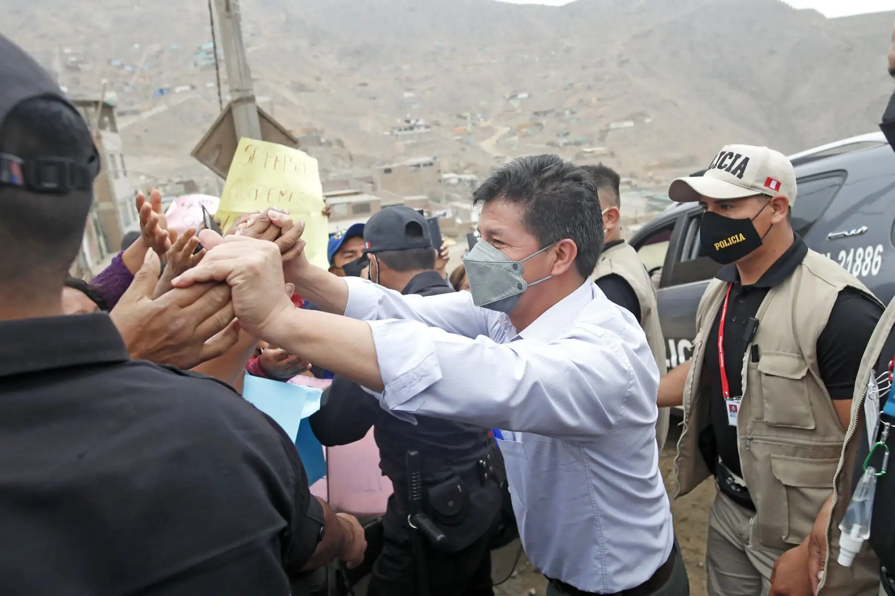 Presidente Castillo participa en la entrega del subsidio económico Yanapay a la beneficiaria número 12 millones.
Foto: ANDINA/ Prensa Presidencia