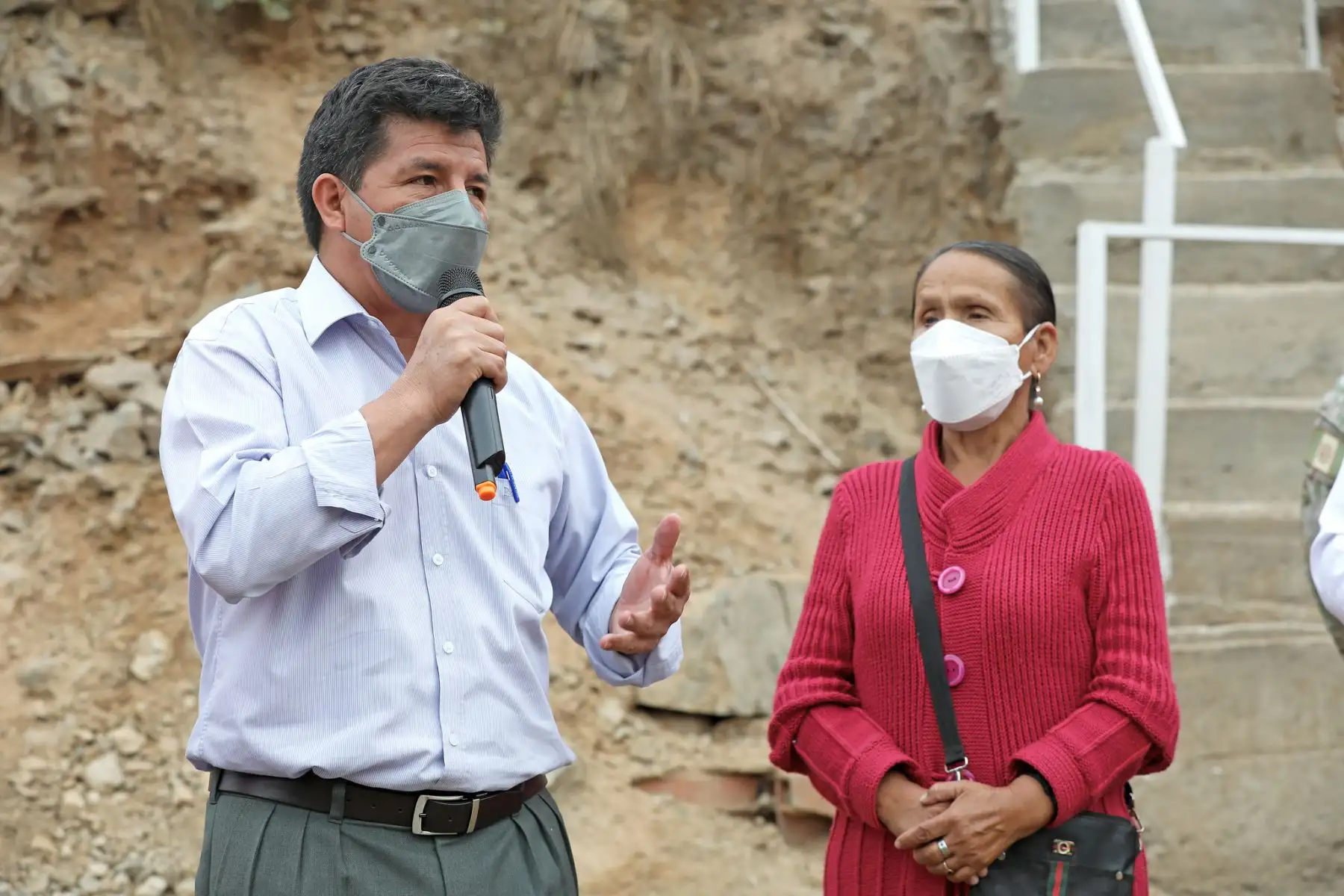 Presidente Castillo participa en la entrega del subsidio económico Yanapay a la beneficiaria número 12 millones.
Foto: ANDINA/ Prensa Presidencia