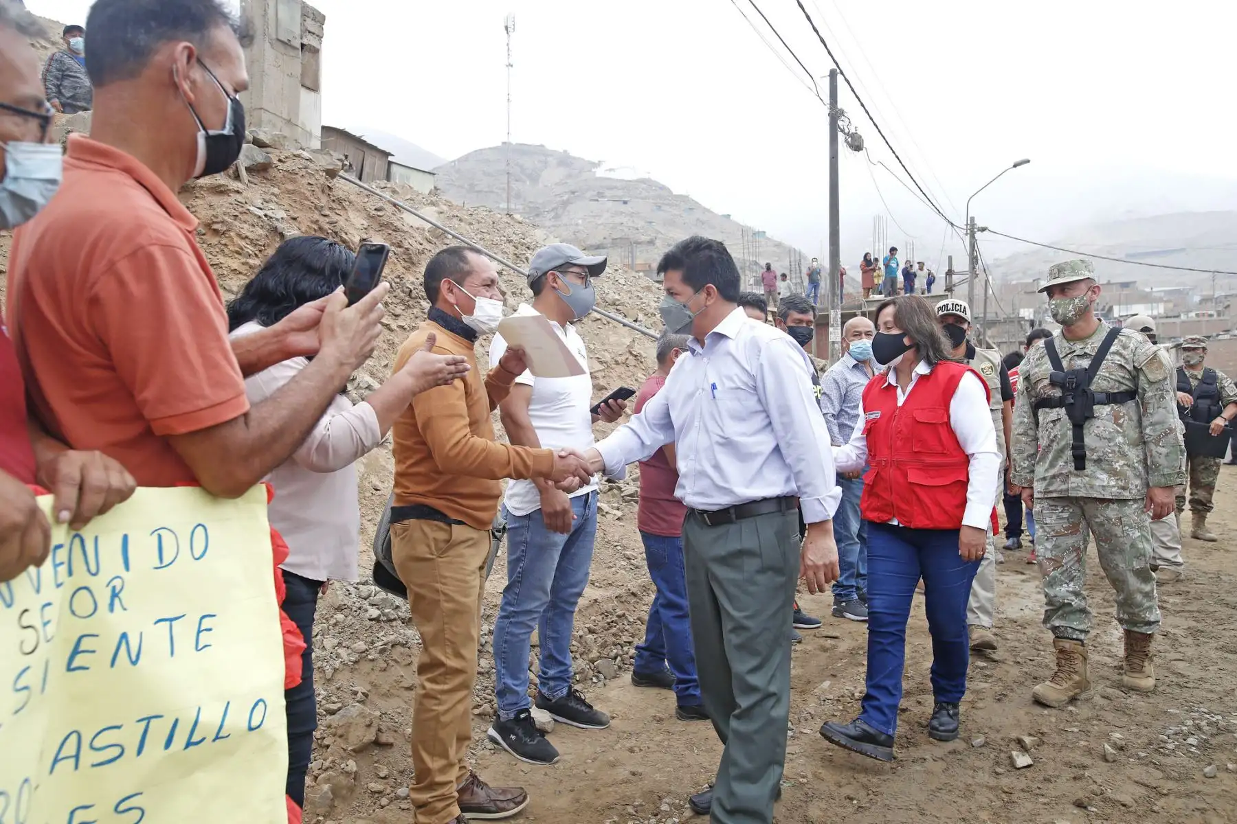 Presidente Castillo participa en la entrega del subsidio económico Yanapay a la beneficiaria número 12 millones.
Foto: ANDINA/ Prensa Presidencia